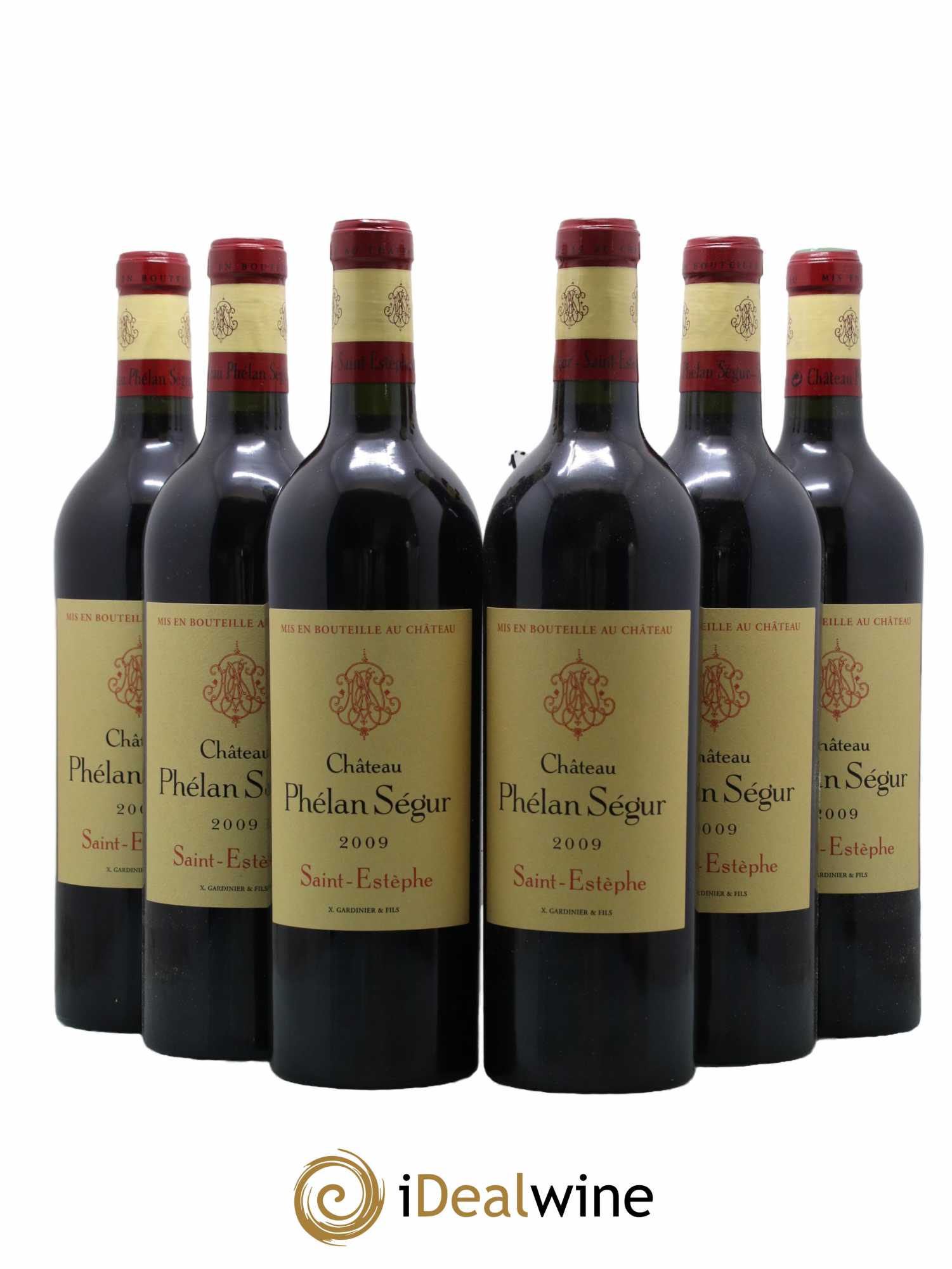 Château Phélan Ségur 2009 - Lot de 6 bouteilles - 0
