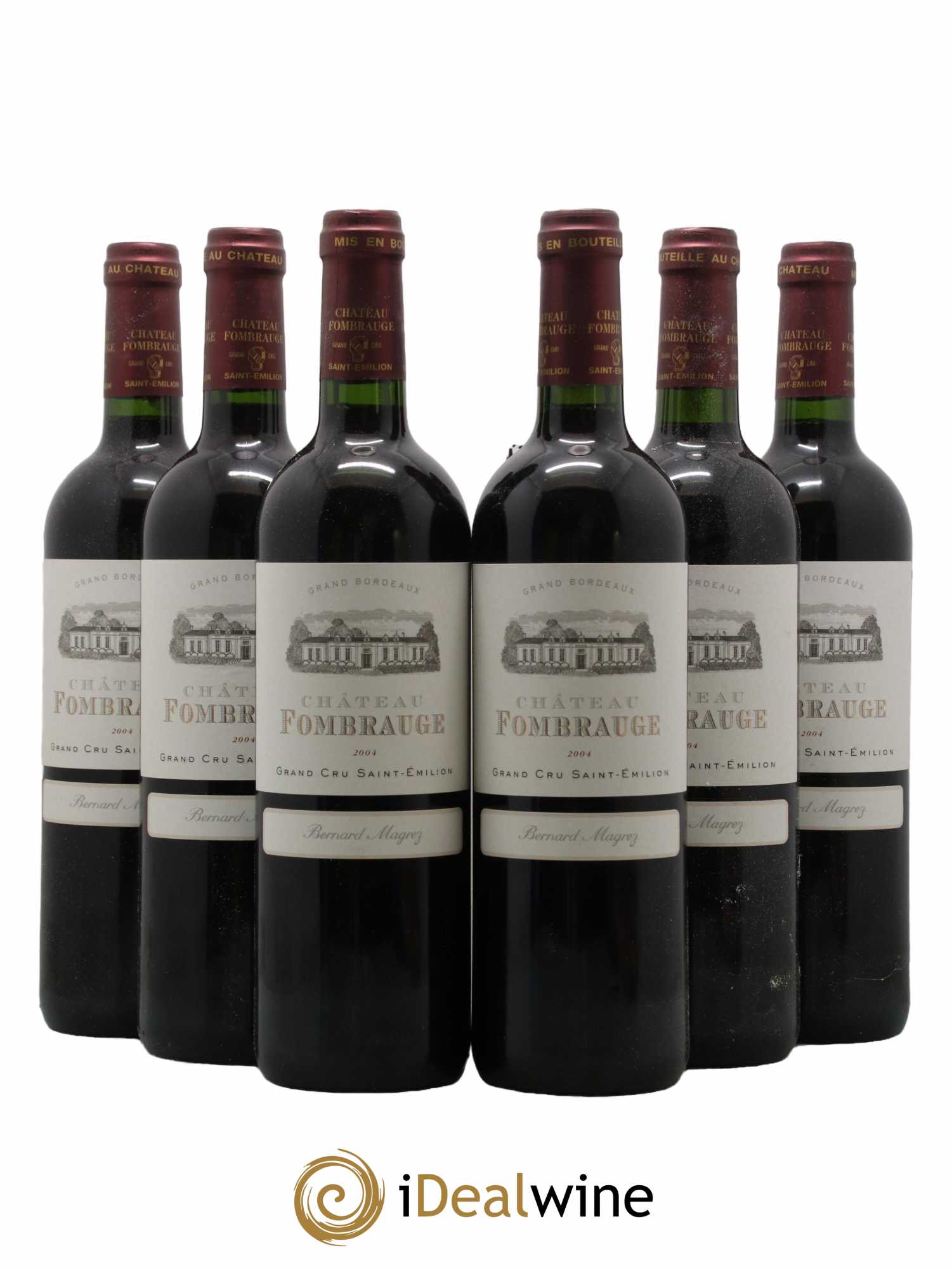 Château Fombrauge Grand Cru Classé 2004 - Lot de 6 bouteilles - 0