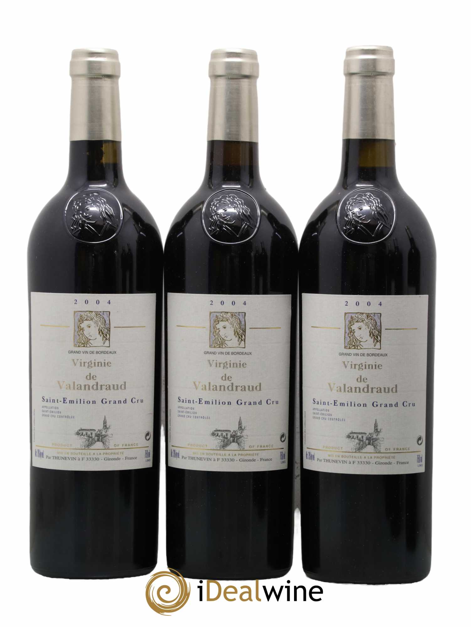 Virginie de Valandraud 2004 - Lot de 6 bouteilles - 1