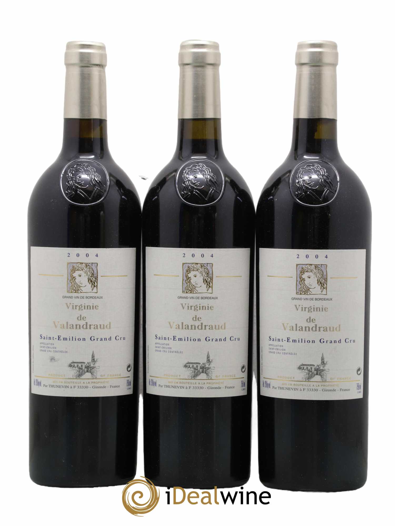 Virginie de Valandraud 2004 - Lot de 6 bouteilles - 2