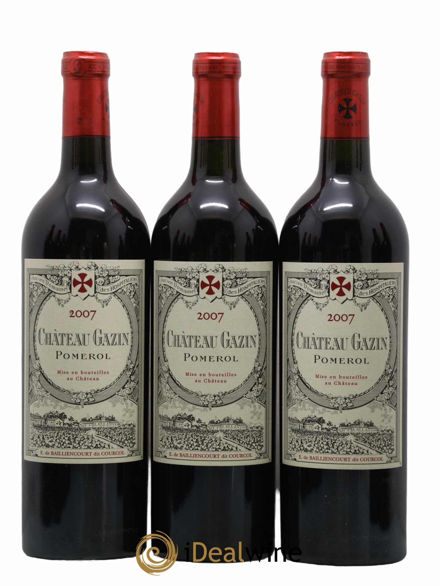 Château Gazin 2007 - Lot de 12 bouteilles - 2