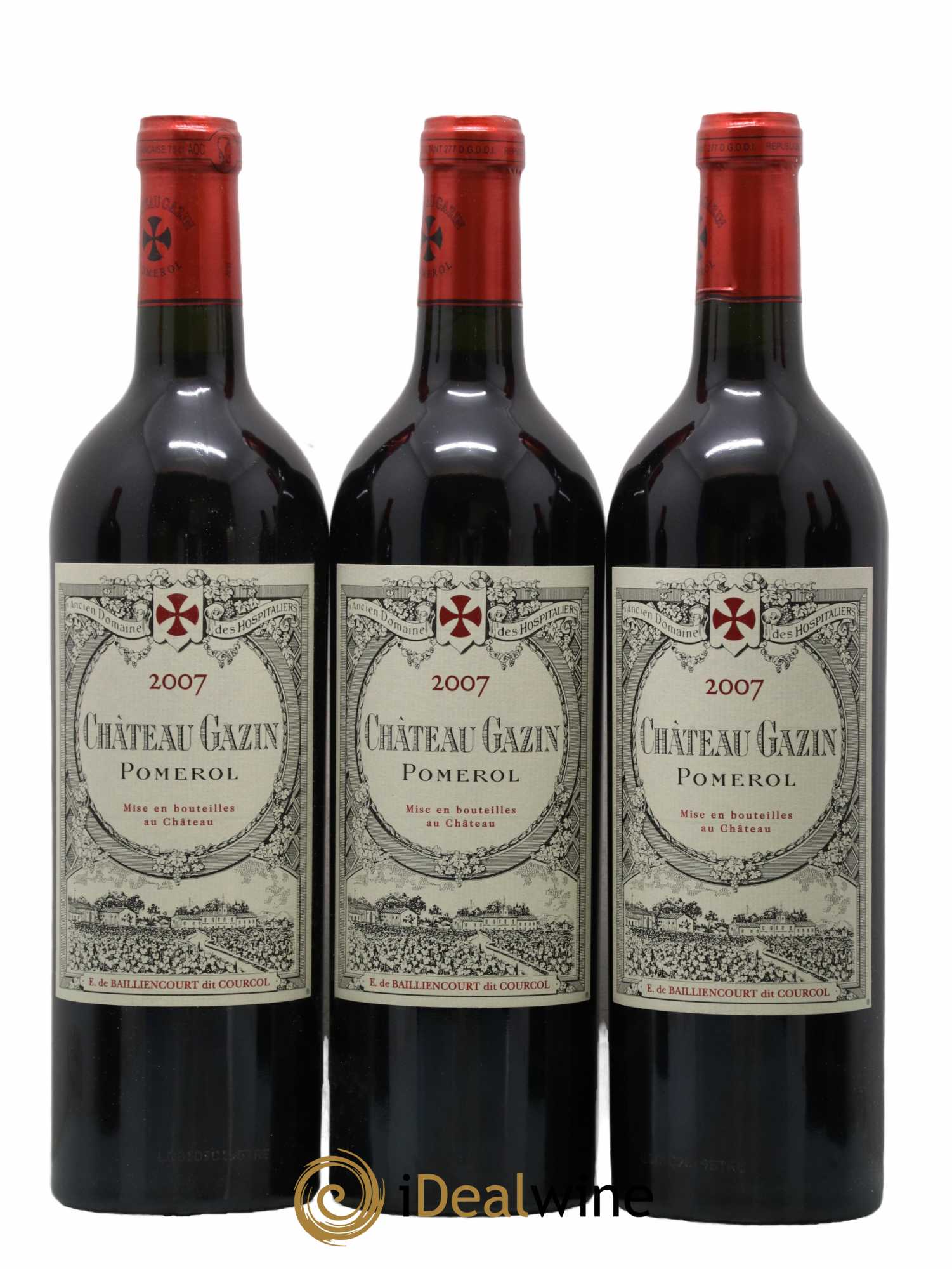 Château Gazin 2007 - Lot de 12 bouteilles - 3