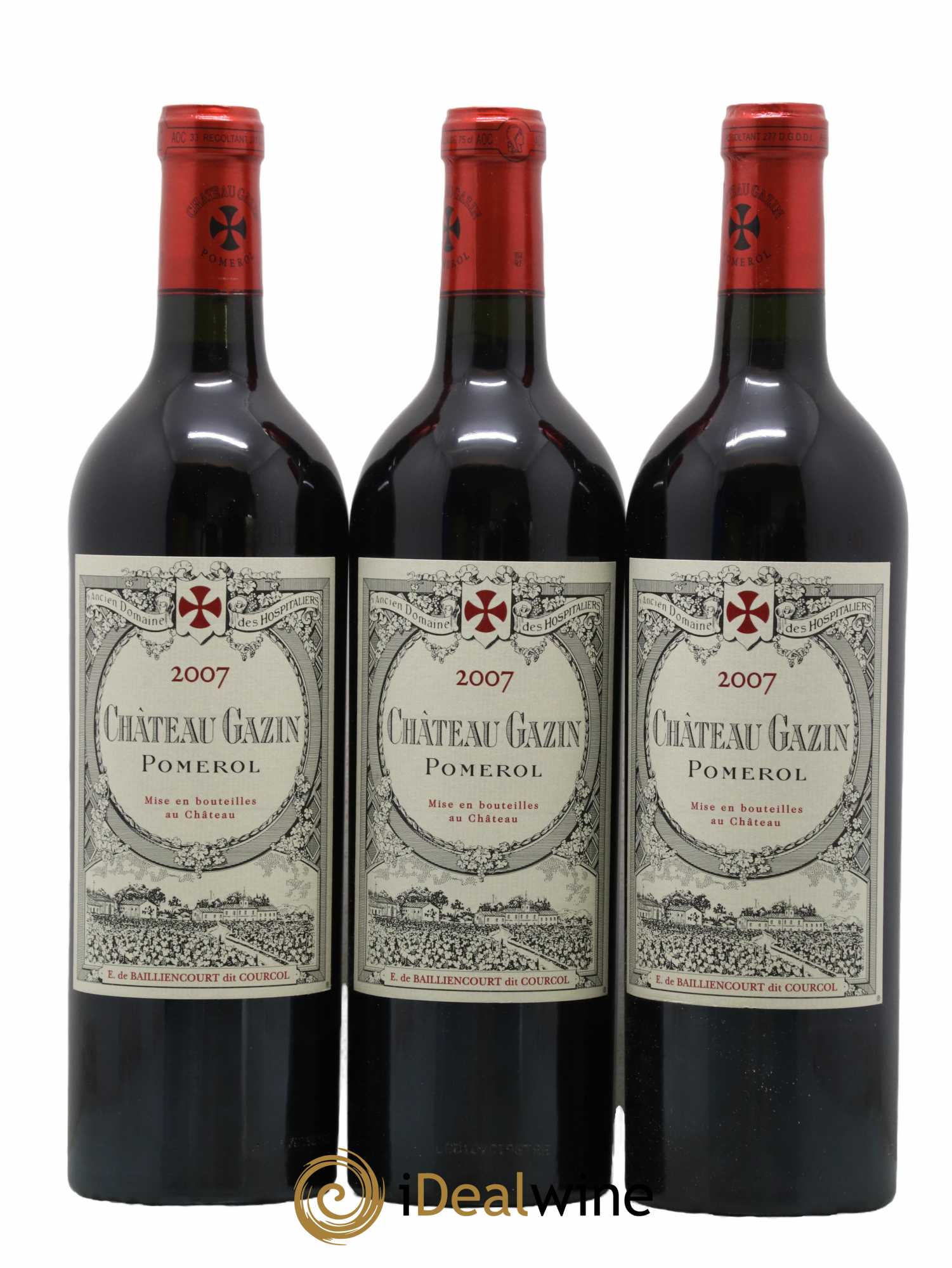 Château Gazin 2007 - Lot de 12 bouteilles - 4