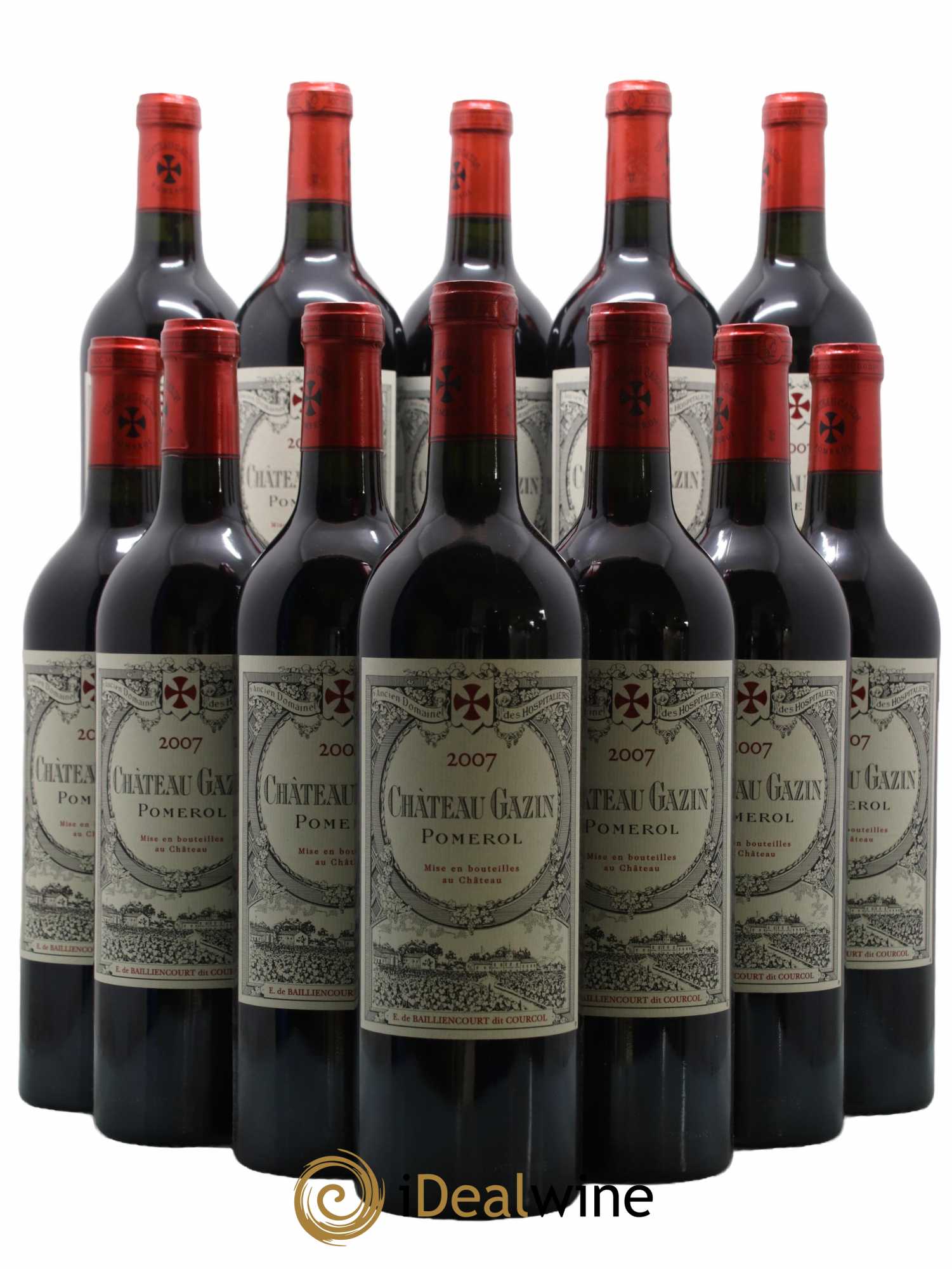 Château Gazin 2007 - Lot de 12 bouteilles - 0