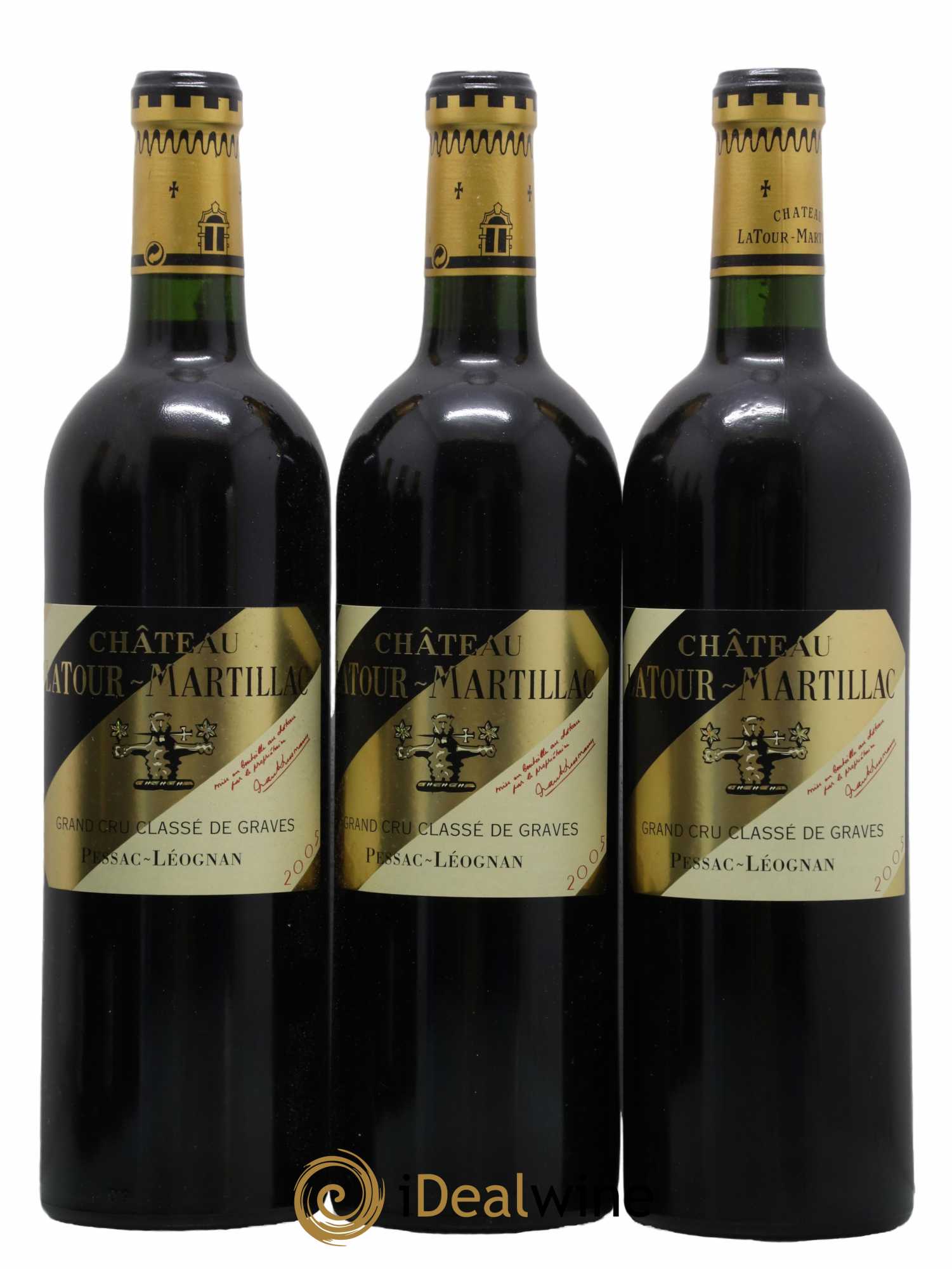 Château Latour-Martillac Cru Classé de Graves 2005 - Lot de 6 bouteilles - 1