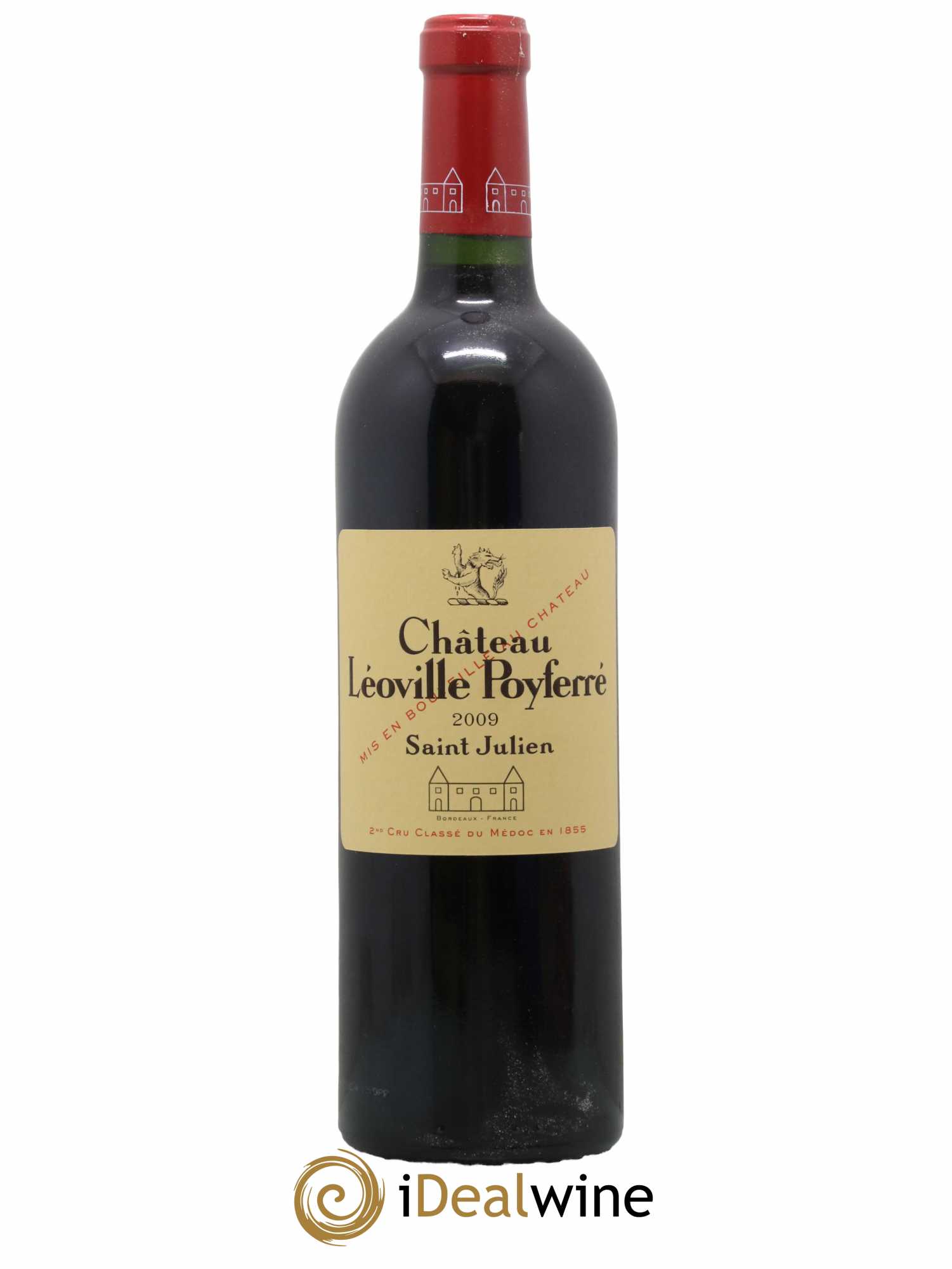 Château Léoville Poyferré 2ème Grand Cru Classé 2009 - Lot de 1 bouteille - 0