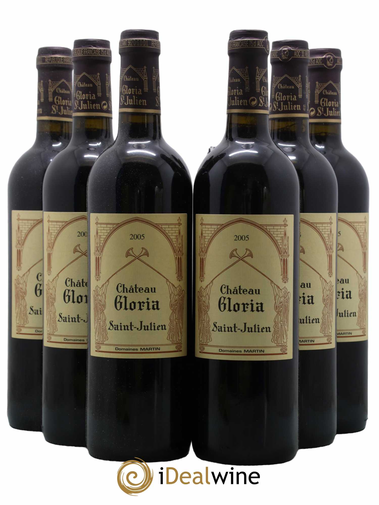 Château Gloria 2005 - Lot de 6 bouteilles - 0
