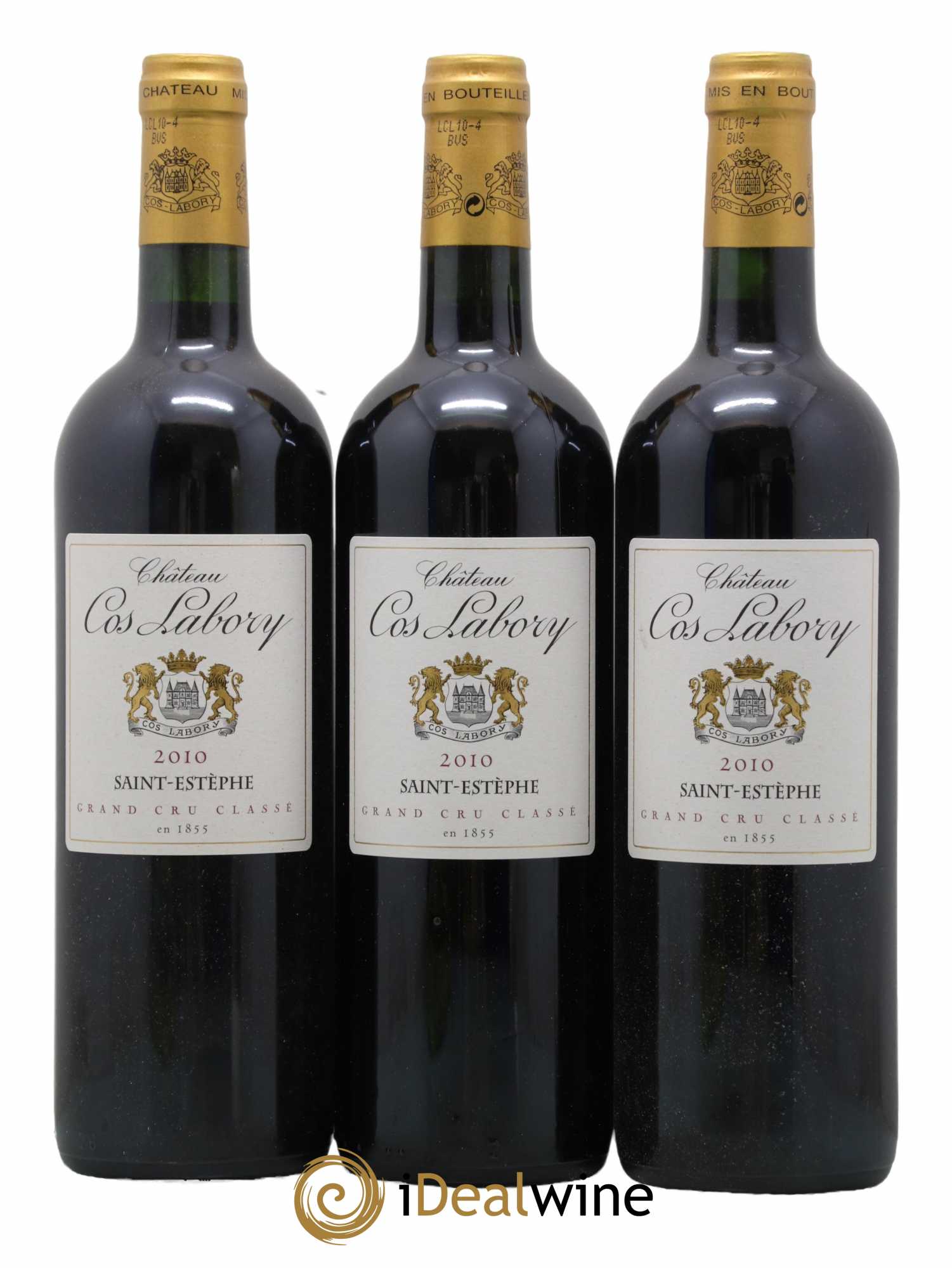 Château Cos Labory 5ème Grand Cru Classé 2010 - Lot de 6 bouteilles - 2