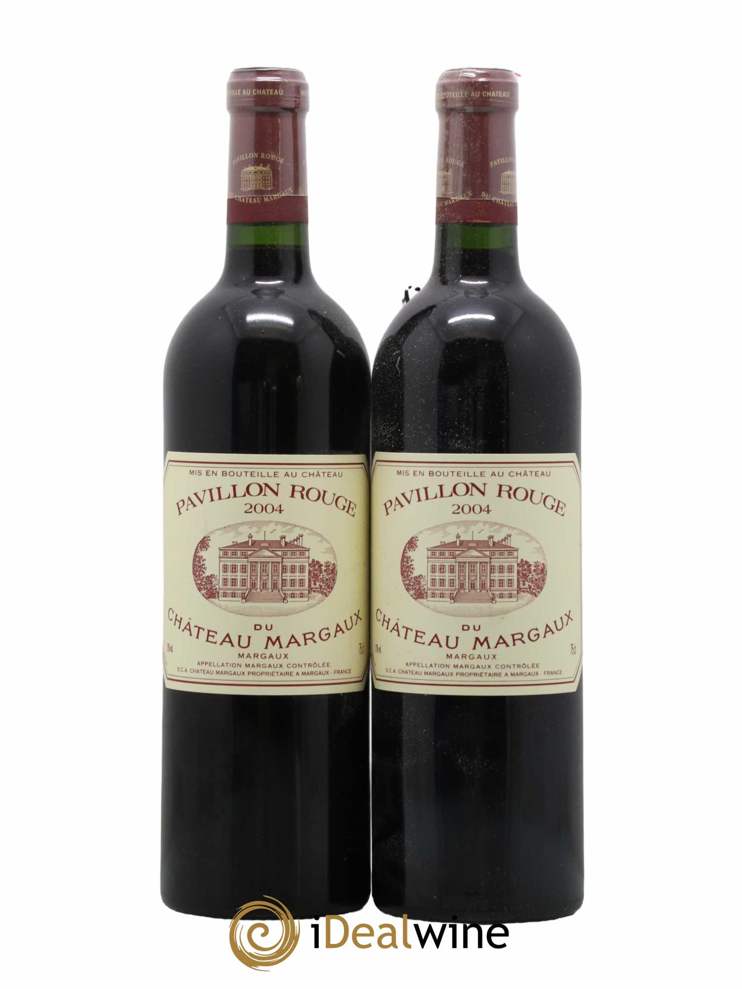 Pavillon Rouge du Château Margaux Second Vin 2004 - Lot de 2 bouteilles - 0