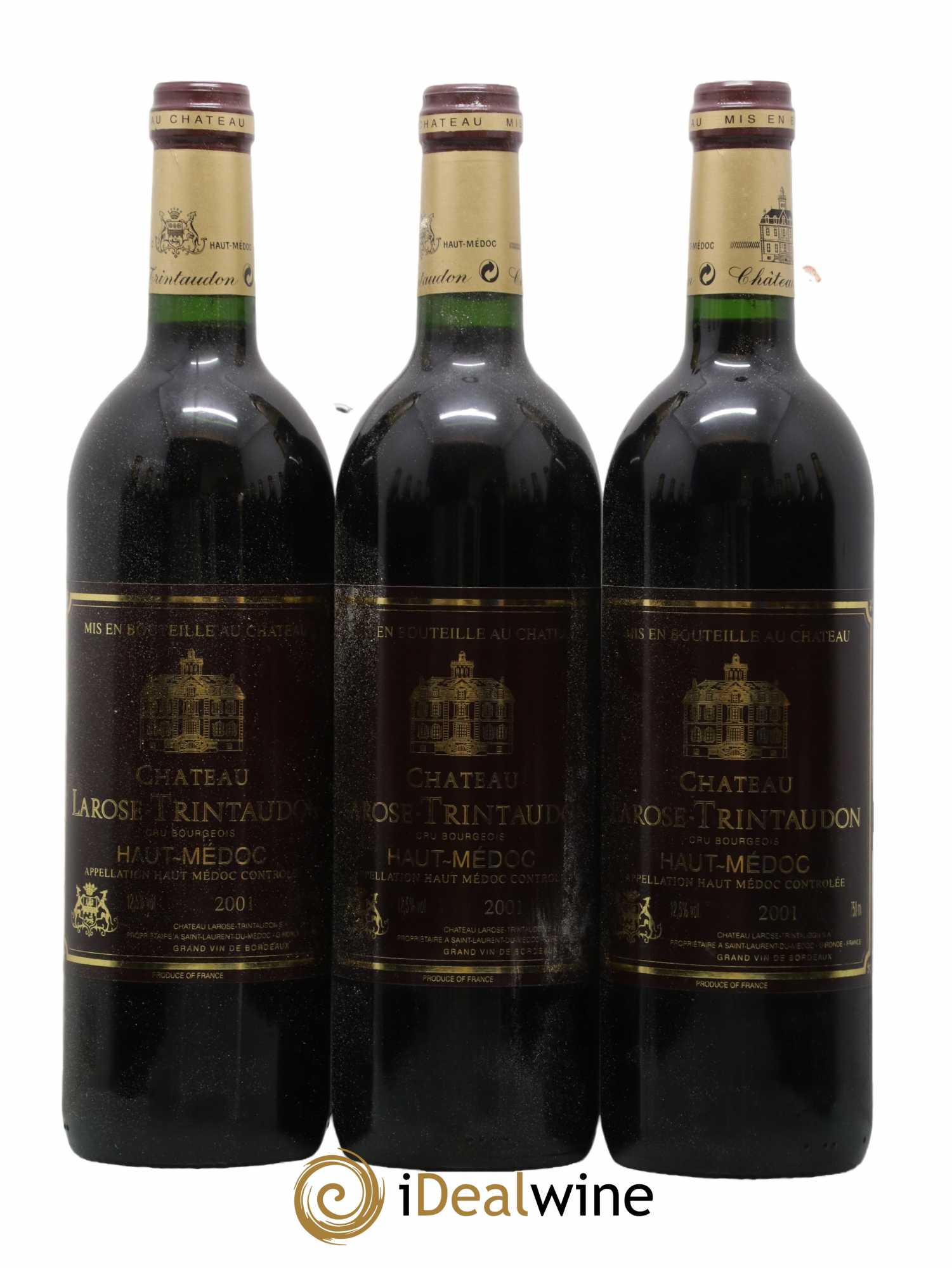 Château Larose Trintaudon Cru Bourgeois 2001 - Lot de 12 bouteilles - 1