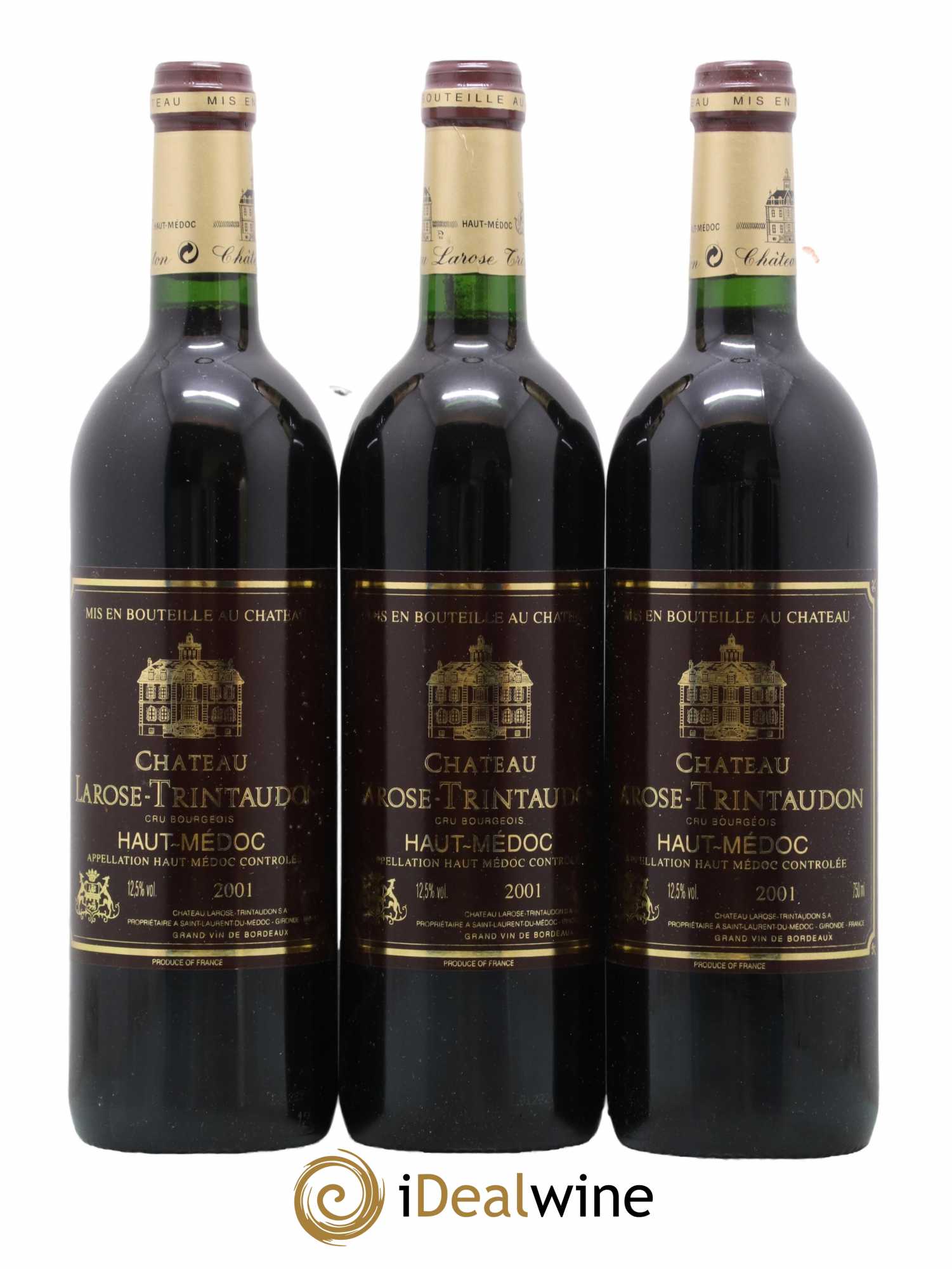 Château Larose Trintaudon Cru Bourgeois 2001 - Lot de 12 bouteilles - 4
