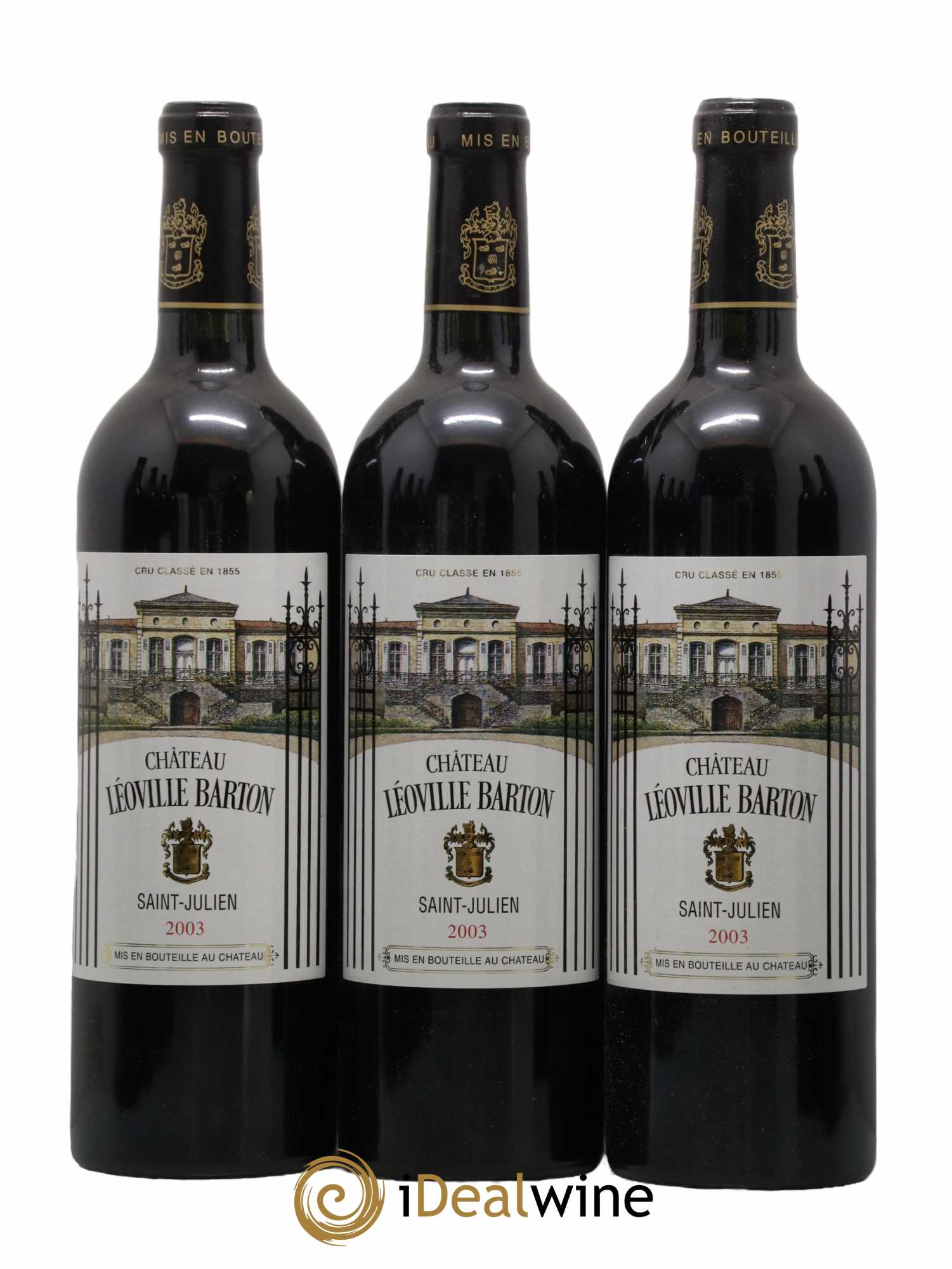 Château Léoville Barton 2ème Grand Cru Classé 2003 - Lot de 12 bouteilles - 2