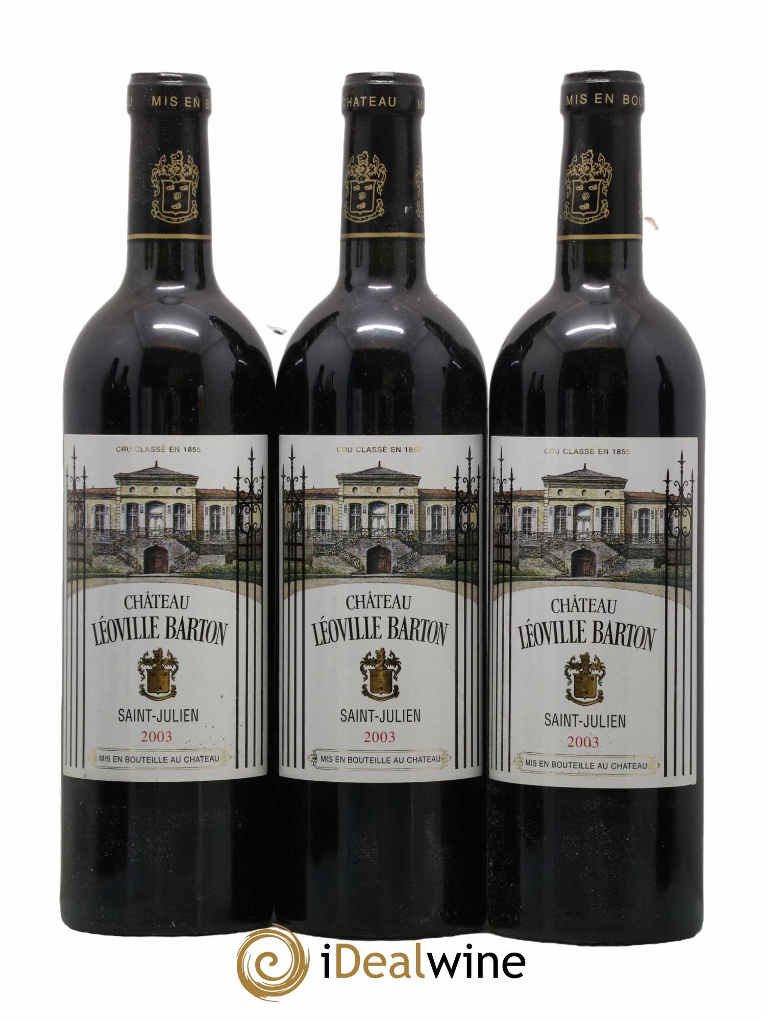 Château Léoville Barton 2ème Grand Cru Classé 2003 - Lot de 12 bouteilles - 3