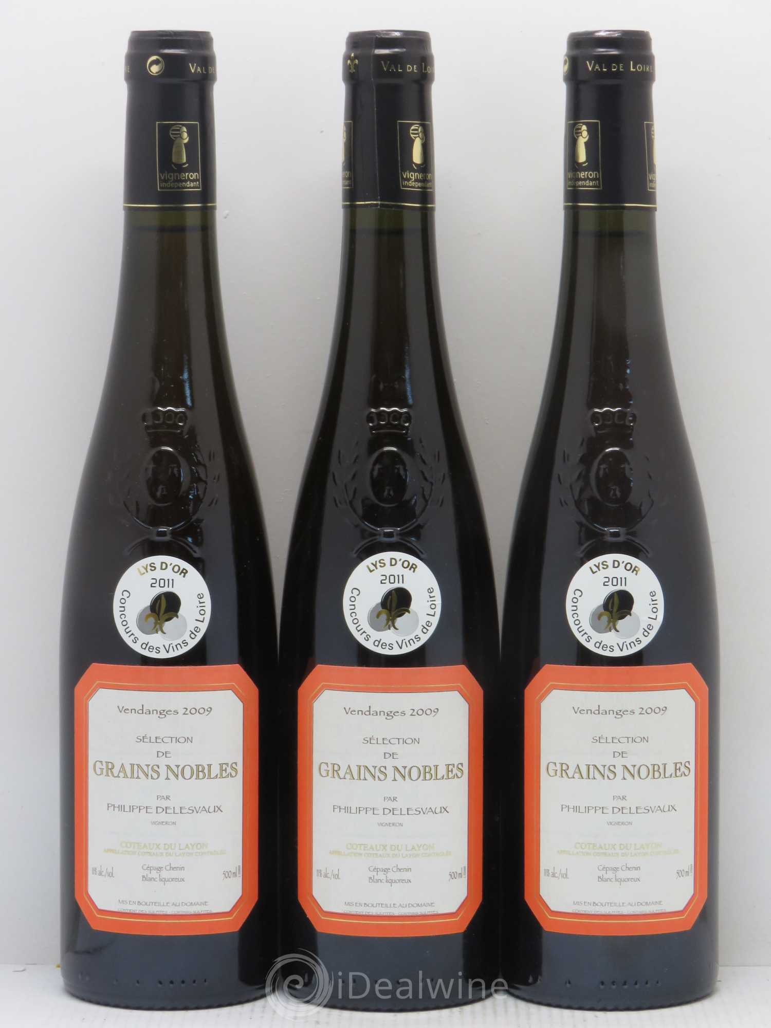 Coteaux du Layon 2009 - Lotto di 3 bottiglie - 0