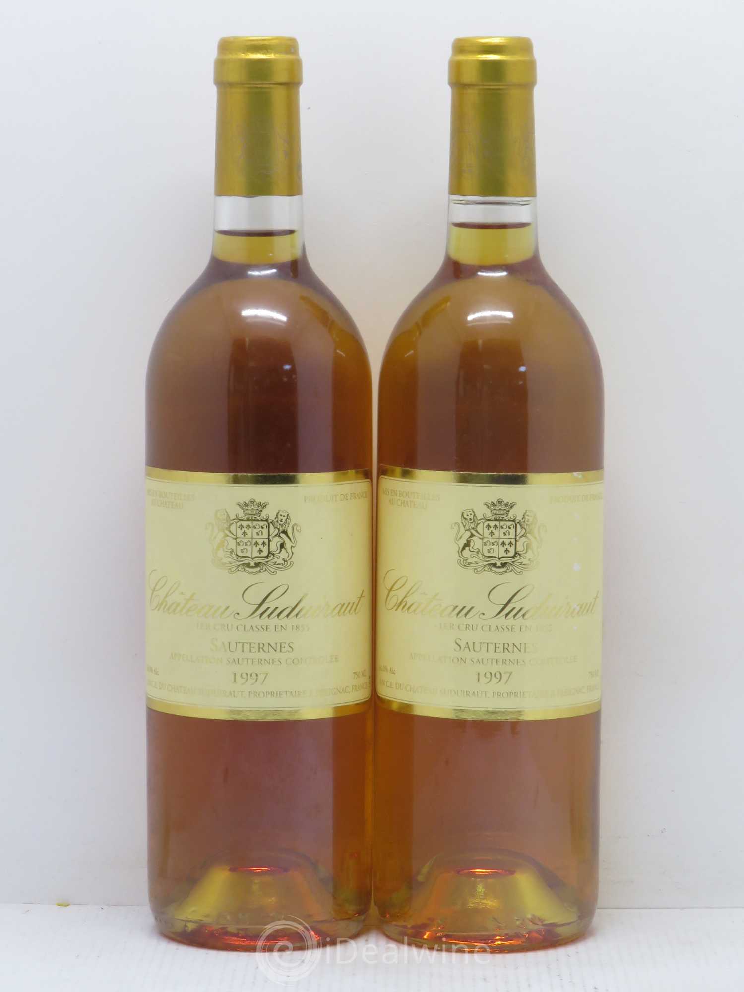 Château Suduiraut 1er Grand Cru Classé 1997 - Lotto di 2 bottiglie - 0