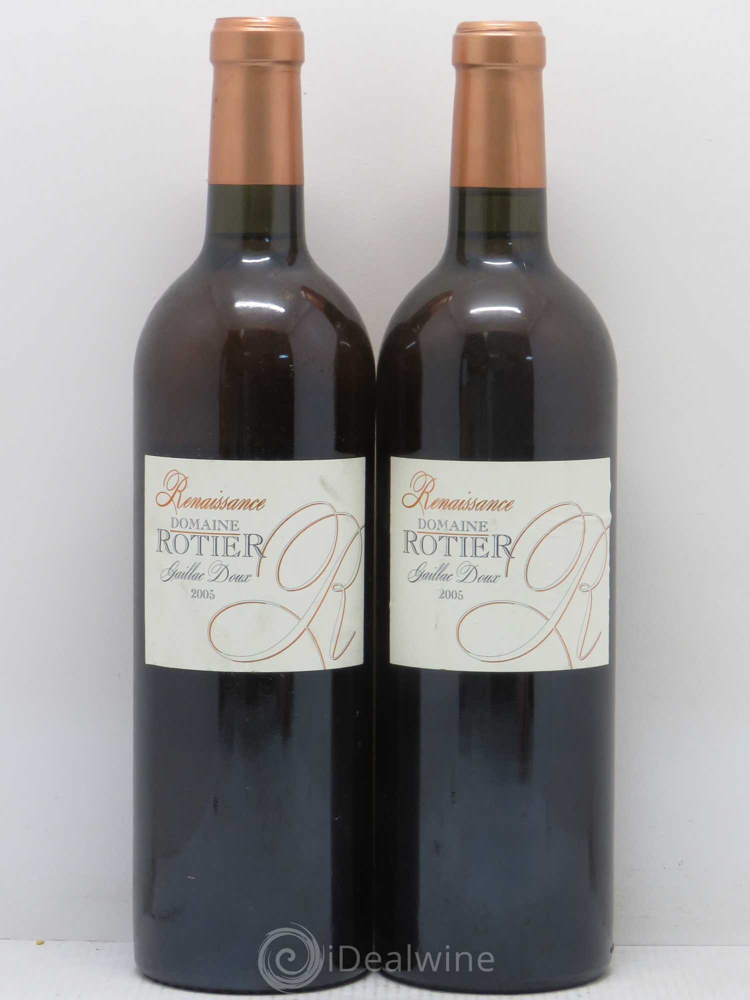 Divers Gaillac Doux cuvée Renaissance Domaine Rotier (sans prix de réserve) 2005 - Posten von 2 Flaschen - 0