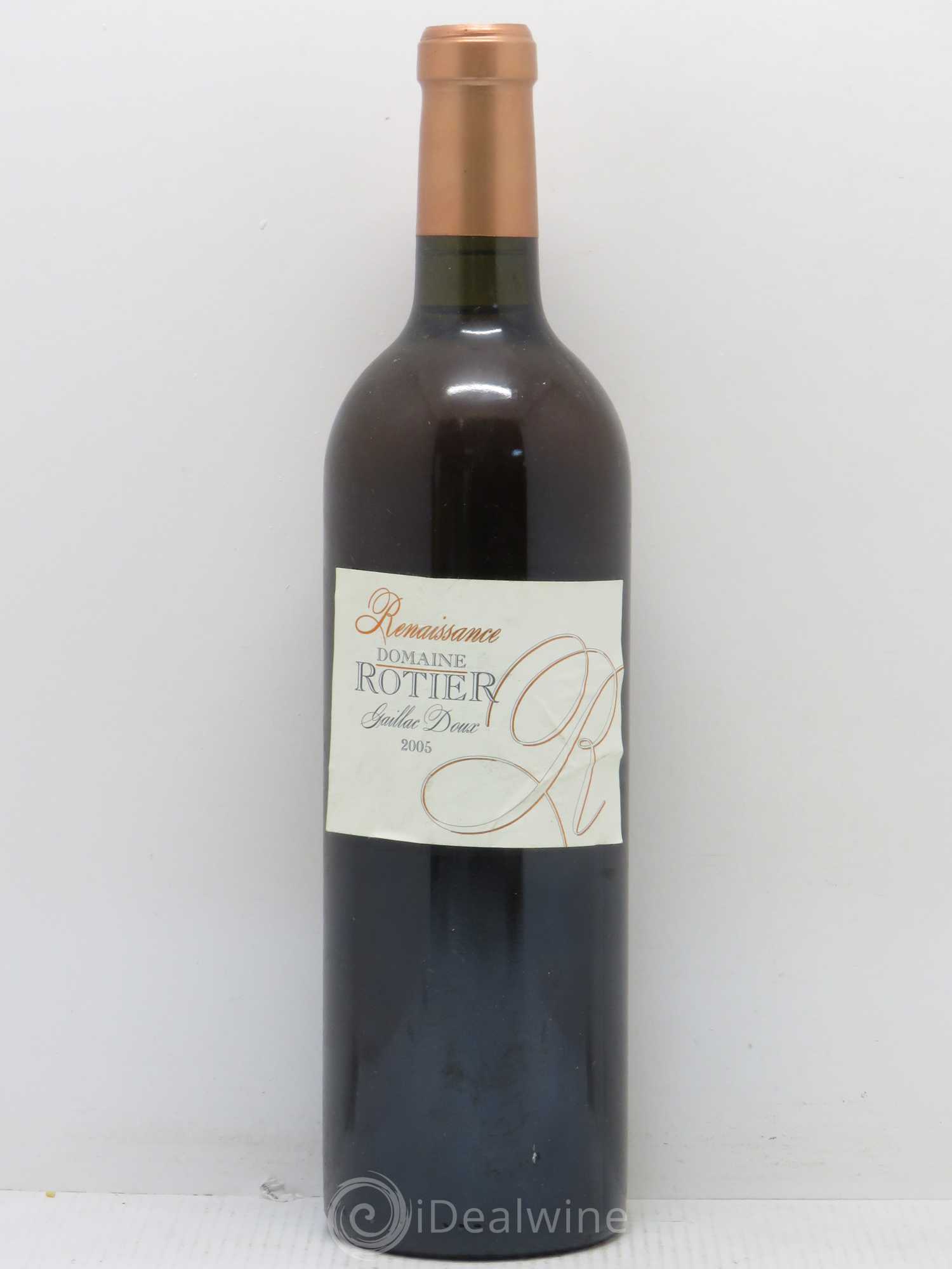 Divers Gaillac Doux cuvée Renaissance Domaine Rotier (sans prix de réserve) 2005 - Posten von 1 Flasche - 0