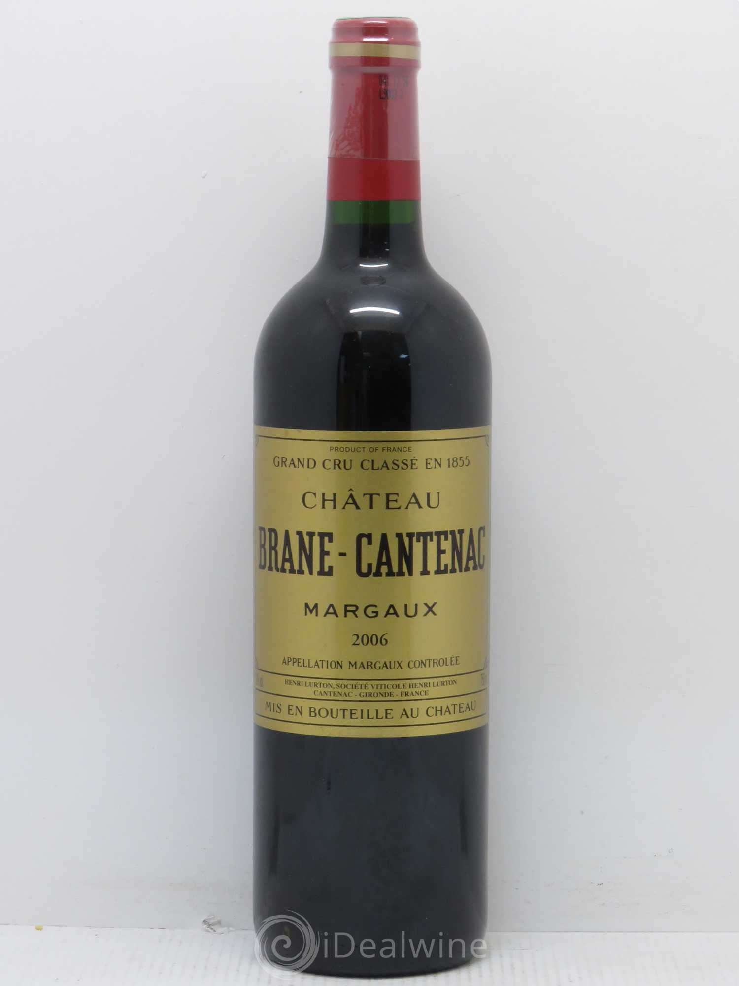 Château Brane Cantenac 2ème Grand Cru Classé 2006 - Lot de 1 bouteille - 0
