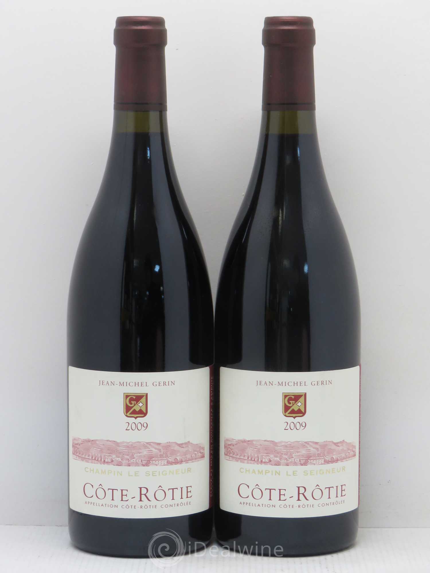 Côte-Rôtie Champin Le Seigneur Jean-Michel Gerin 2009 - Lot de 2 bouteilles - 0