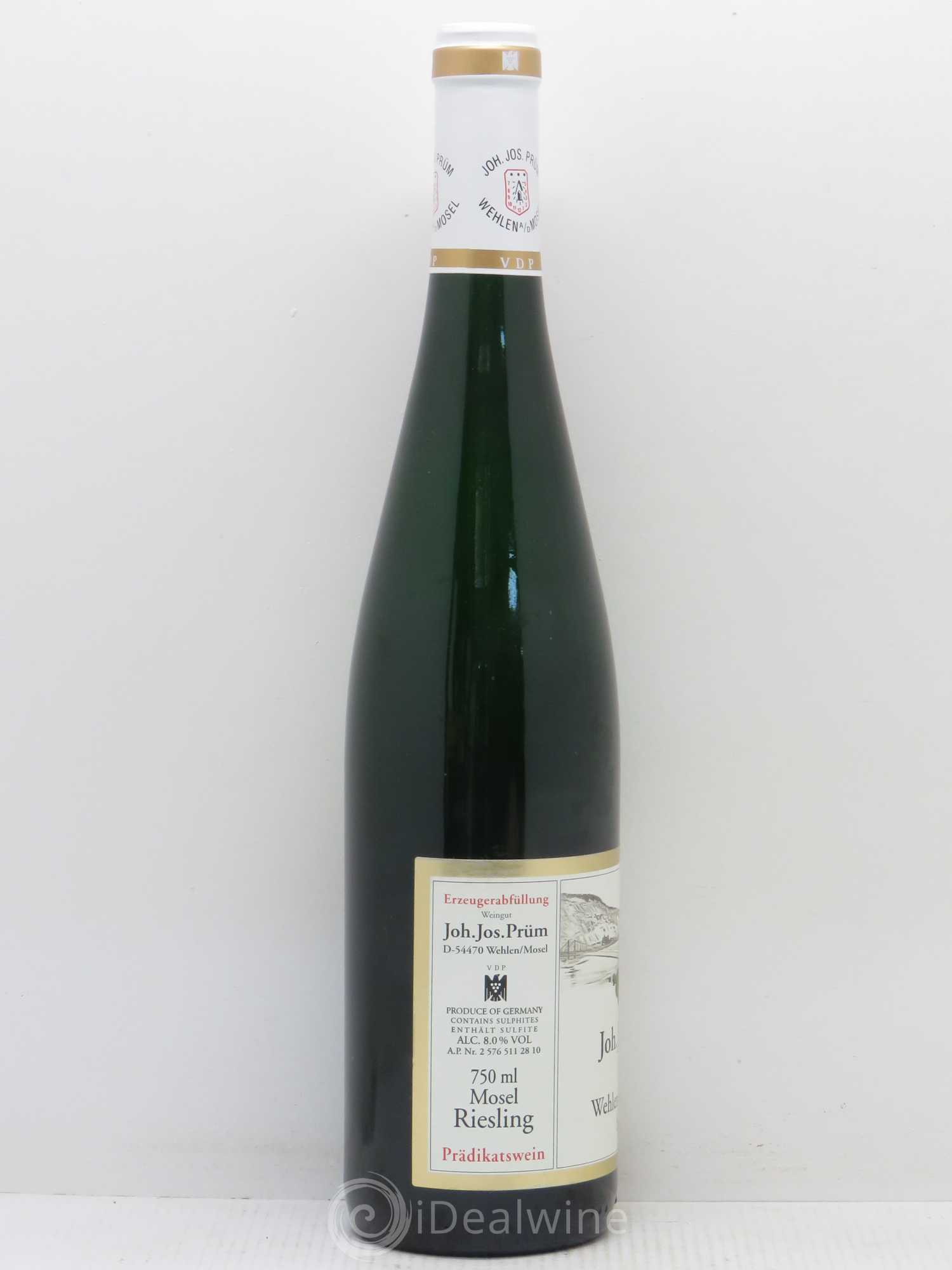 Riesling Joh. Jos. Prum Wehlener Sonnenuhr Spätlese 2009 - Lot de 1 bouteille - 1