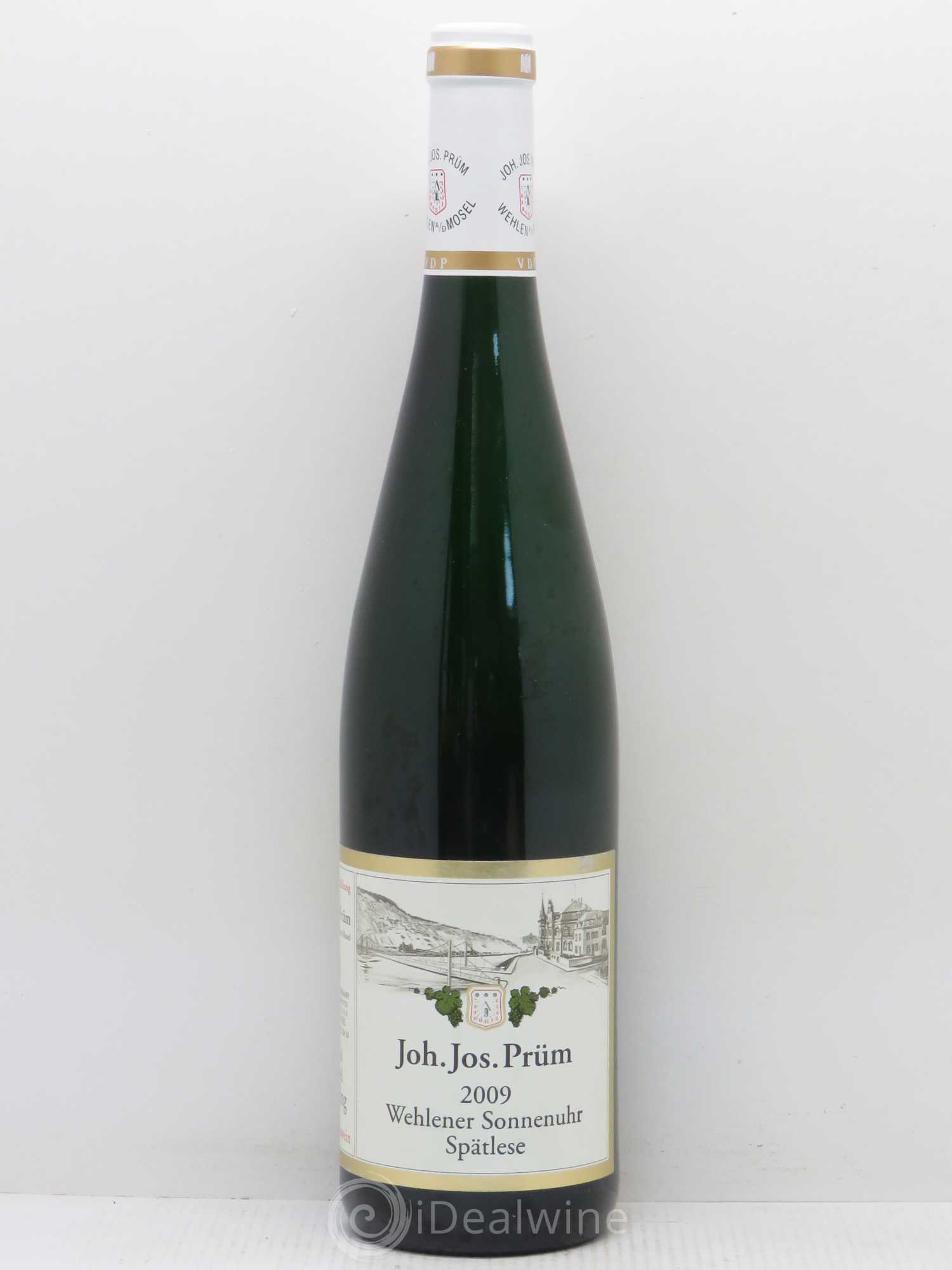 Riesling Joh. Jos. Prum Wehlener Sonnenuhr Spätlese 2009 - Lot de 1 bouteille - 0