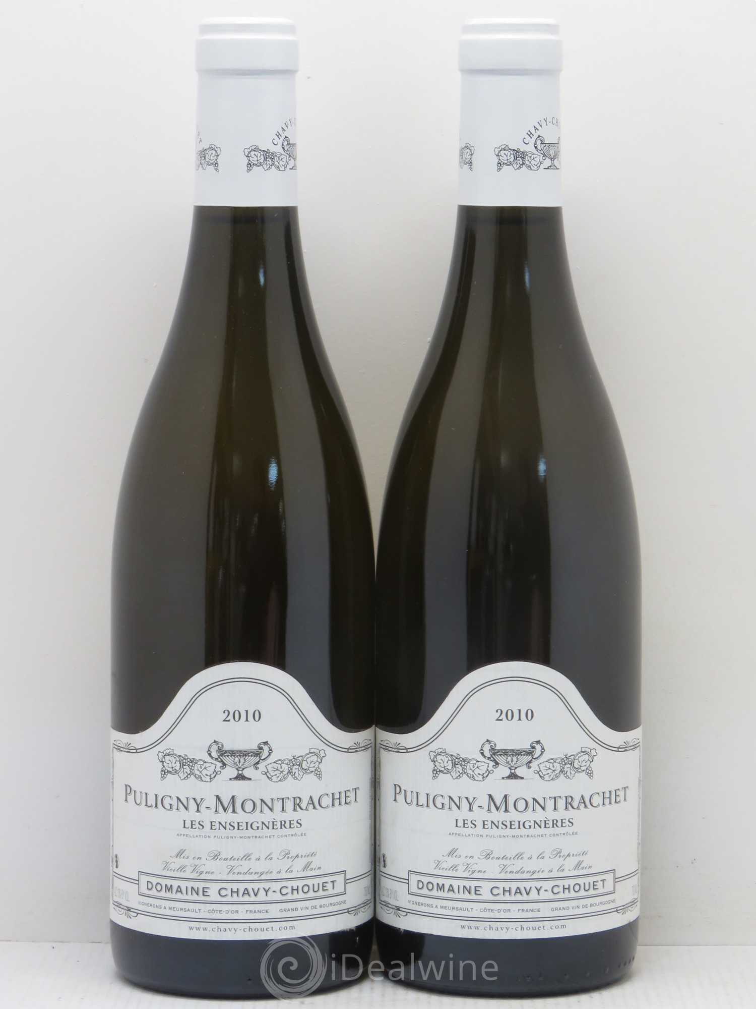 Puligny-Montrachet Les Enseignères Chavy-Chouet 2010 - Lot de 2 bouteilles - 0