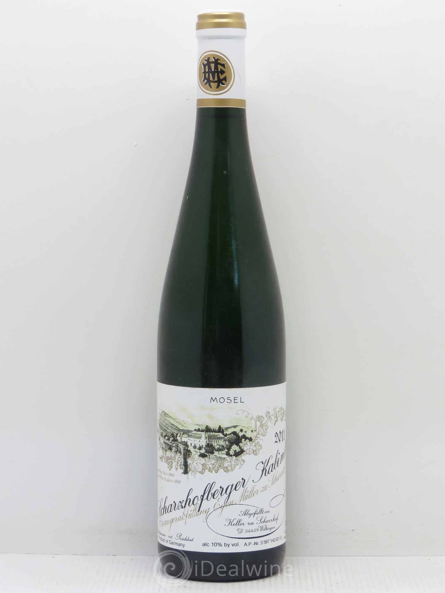 Riesling Scharzhofberger Kabinett Egon Muller 2011 - Lot de 1 bouteille - 0