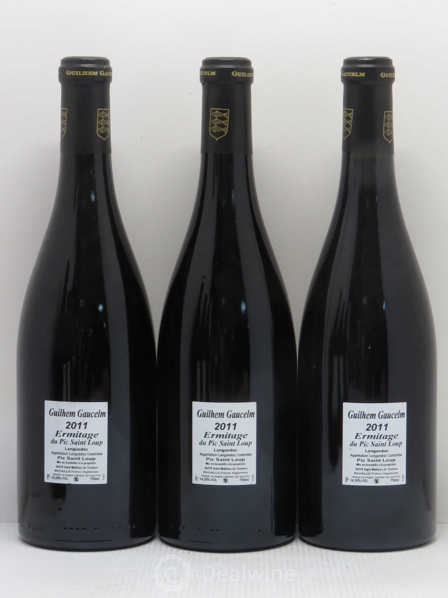 Pic Saint-Loup Héritage du Pic Saint-Loup (anciennement Ermitage) Guilhem Gaucelm 2011 - Lot de 6 bouteilles - 2