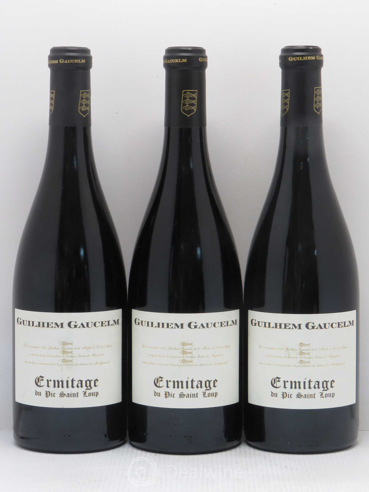 Pic Saint-Loup Héritage du Pic Saint-Loup (anciennement Ermitage) Guilhem Gaucelm 2011 - Lot de 6 bouteilles - 3