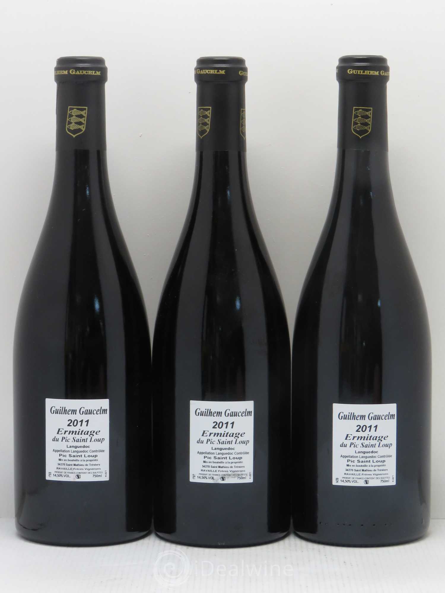 Pic Saint-Loup Héritage du Pic Saint-Loup (anciennement Ermitage) Guilhem Gaucelm 2011 - Lot de 6 bouteilles - 4