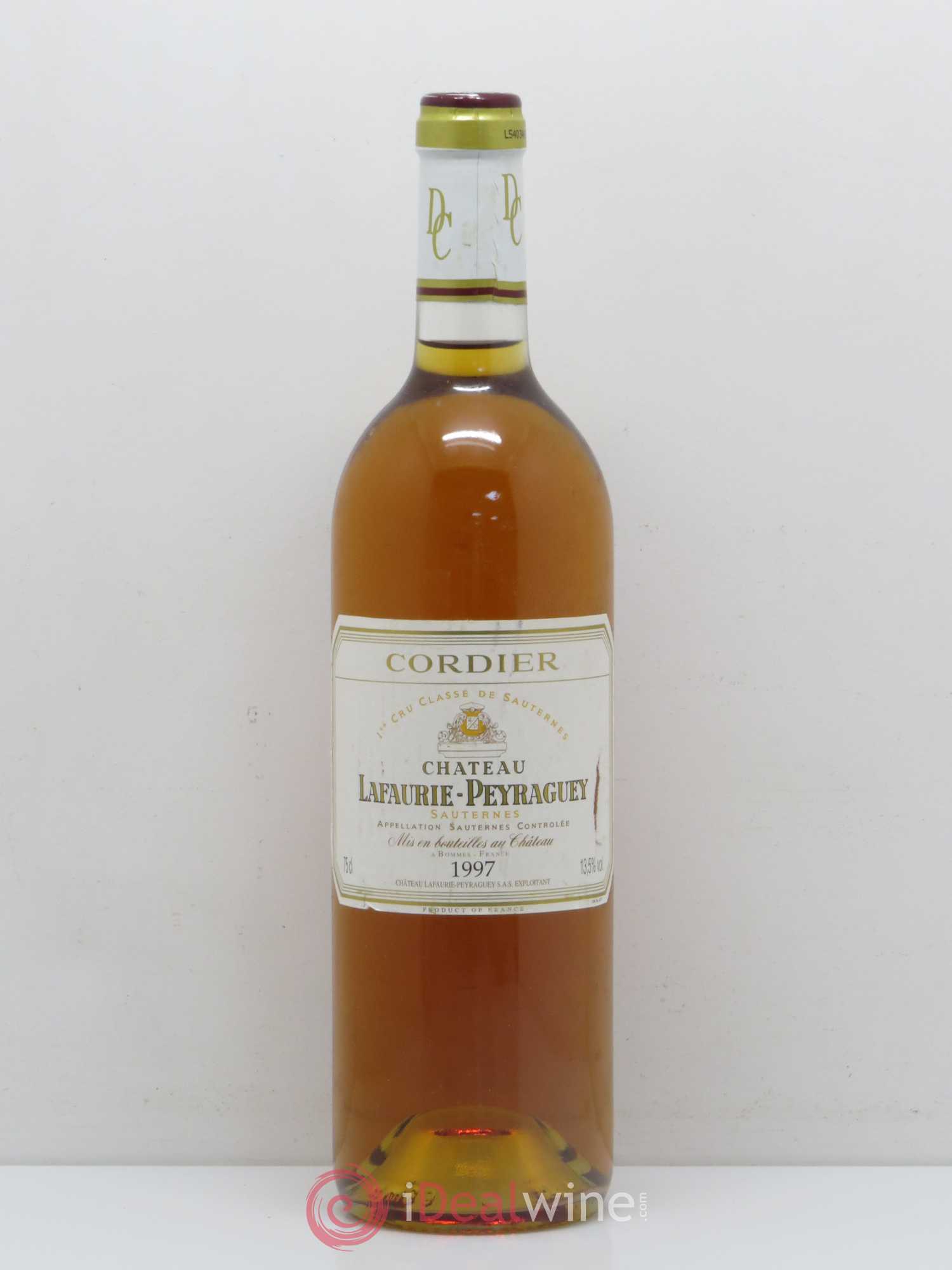 Château Lafaurie-Peyraguey 1er Grand Cru Classé 1997 - Lotto di 1 bottiglia - 0