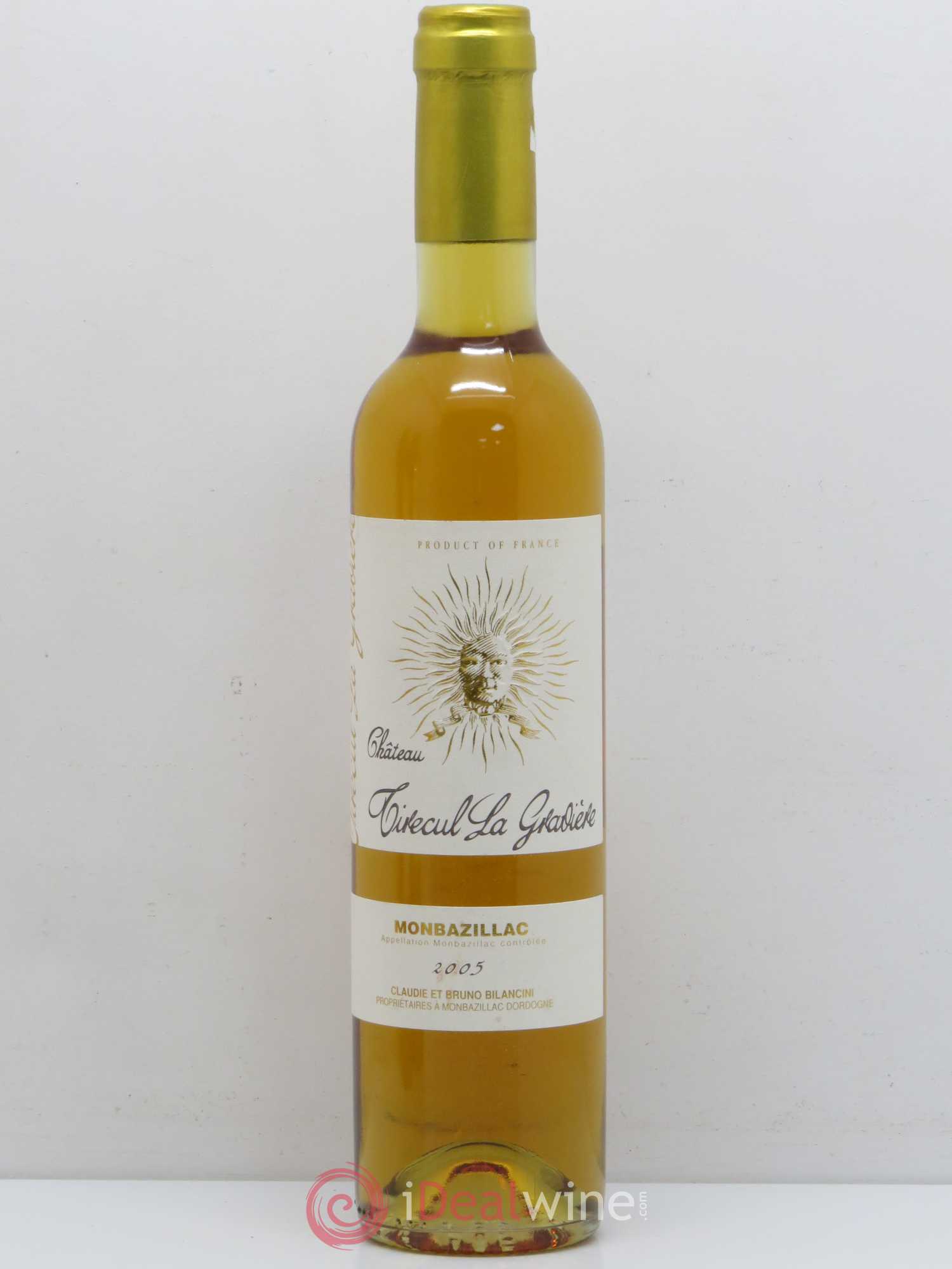 Monbazillac Château Tirecul La Gravière Bruno et Claudie Bilancini 2005 - Lotto di 1 bottiglia - 0