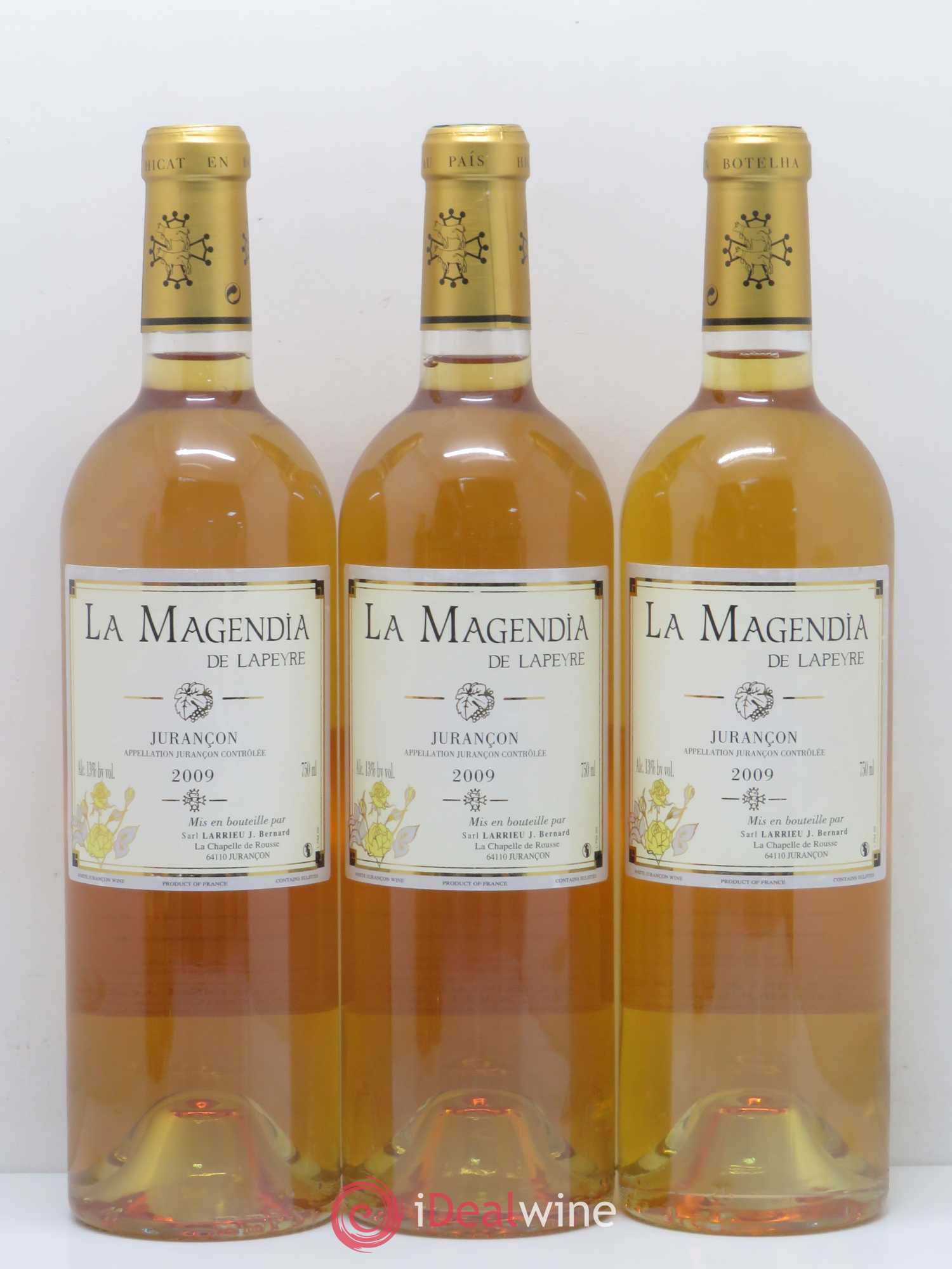 Jurançon Domaine Clos Lapeyre Magendia 2009 - Posten von 5 Flaschen - 1