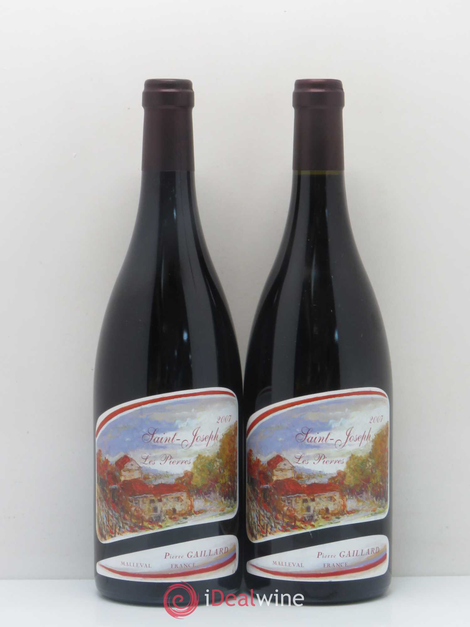 Saint-Joseph Domaine Pierre Gaillard Cuvee Les Pierres 2007 - Posten von 5 Flaschen - 2