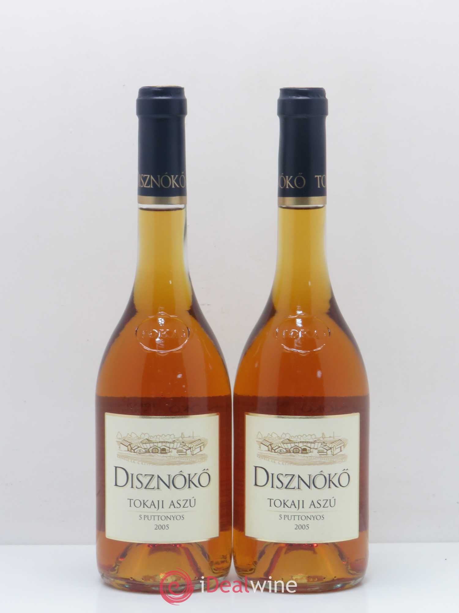 Tokaji Disznoko Tokaji Aszu 5 Puttonyos (50cl) 2005 - Lotto di 2 bottiglie - 0