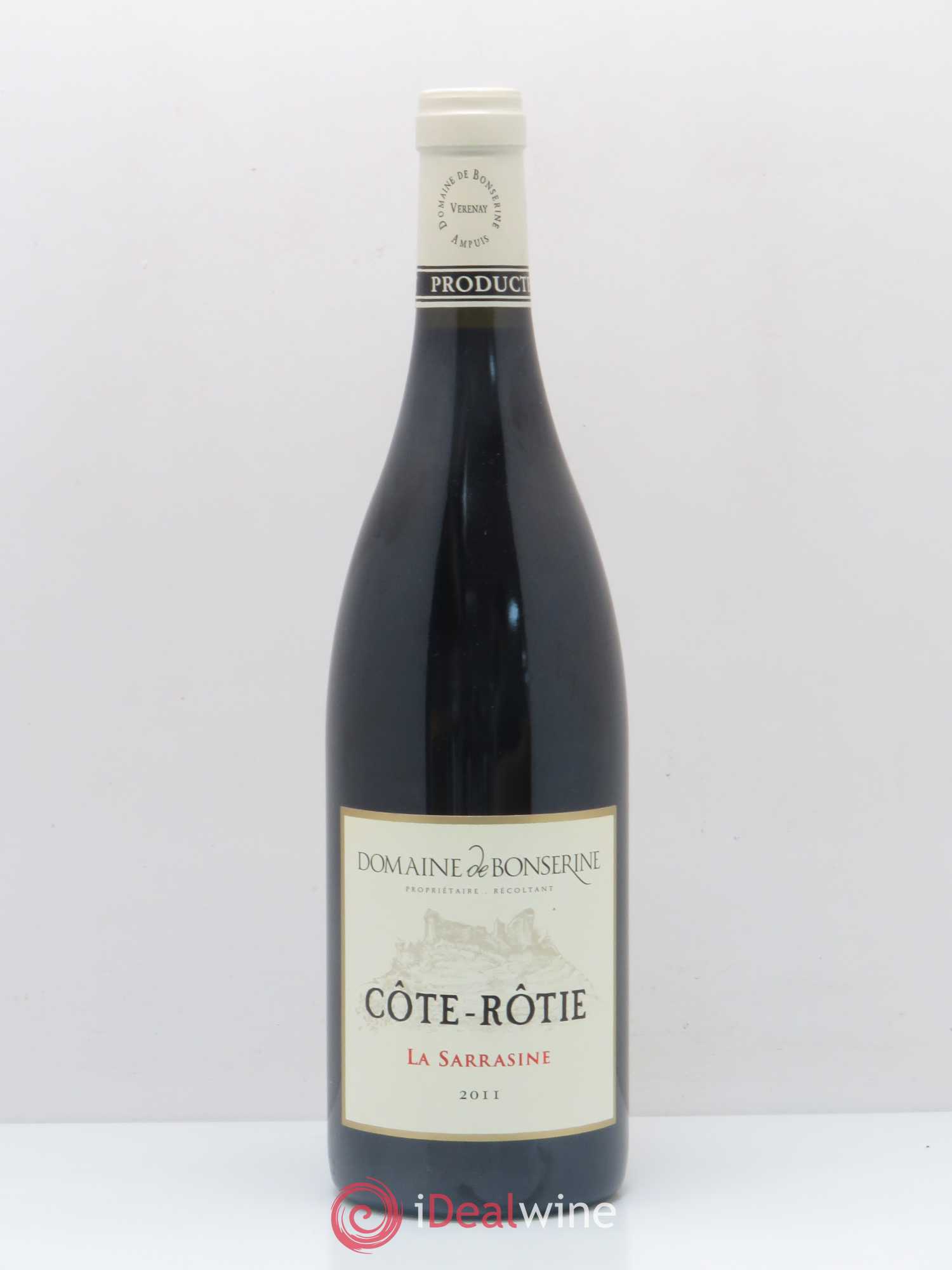 Côte-Rôtie La Sarrasine Bonserine (Domaine de) 2011 - Lot de 1 bouteille - 0