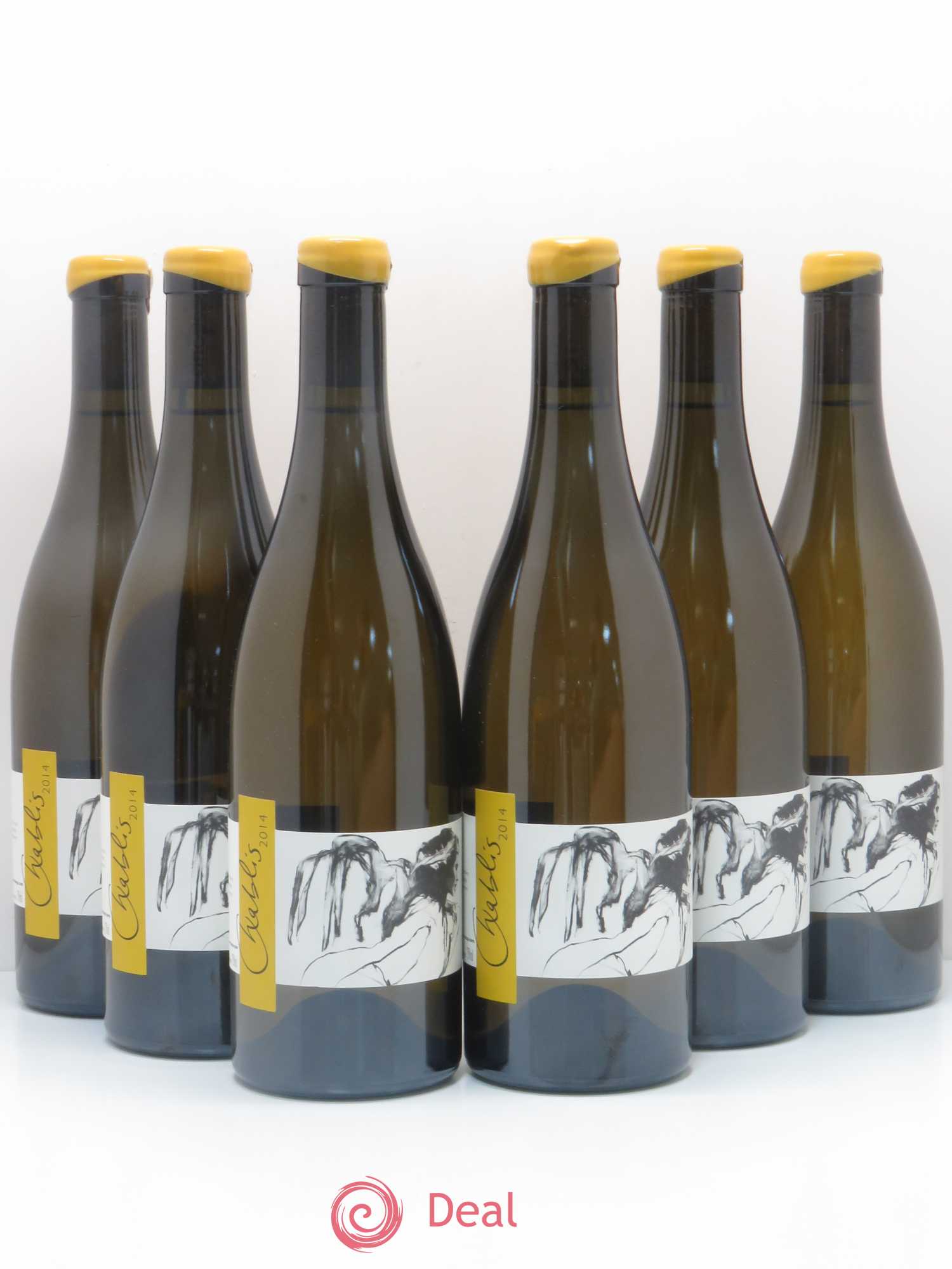 Chablis Vent d'Ange Pattes Loup (Domaine) 2014 - Lotto di 6 bottiglie - 0