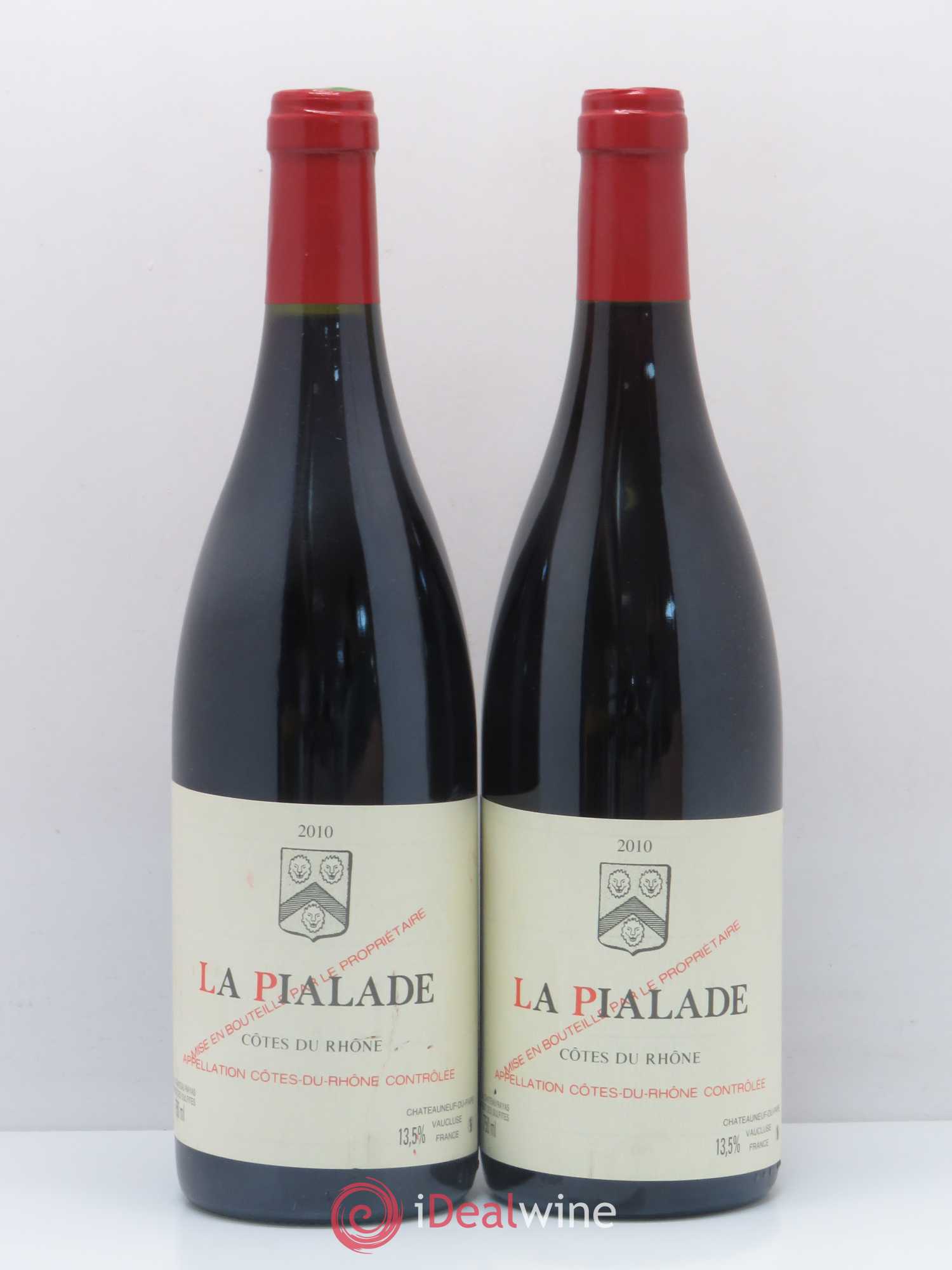 Côtes-du-Rhône La Pialade Emmanuel Reynaud 2010 - Lot de 2 bouteilles - 0