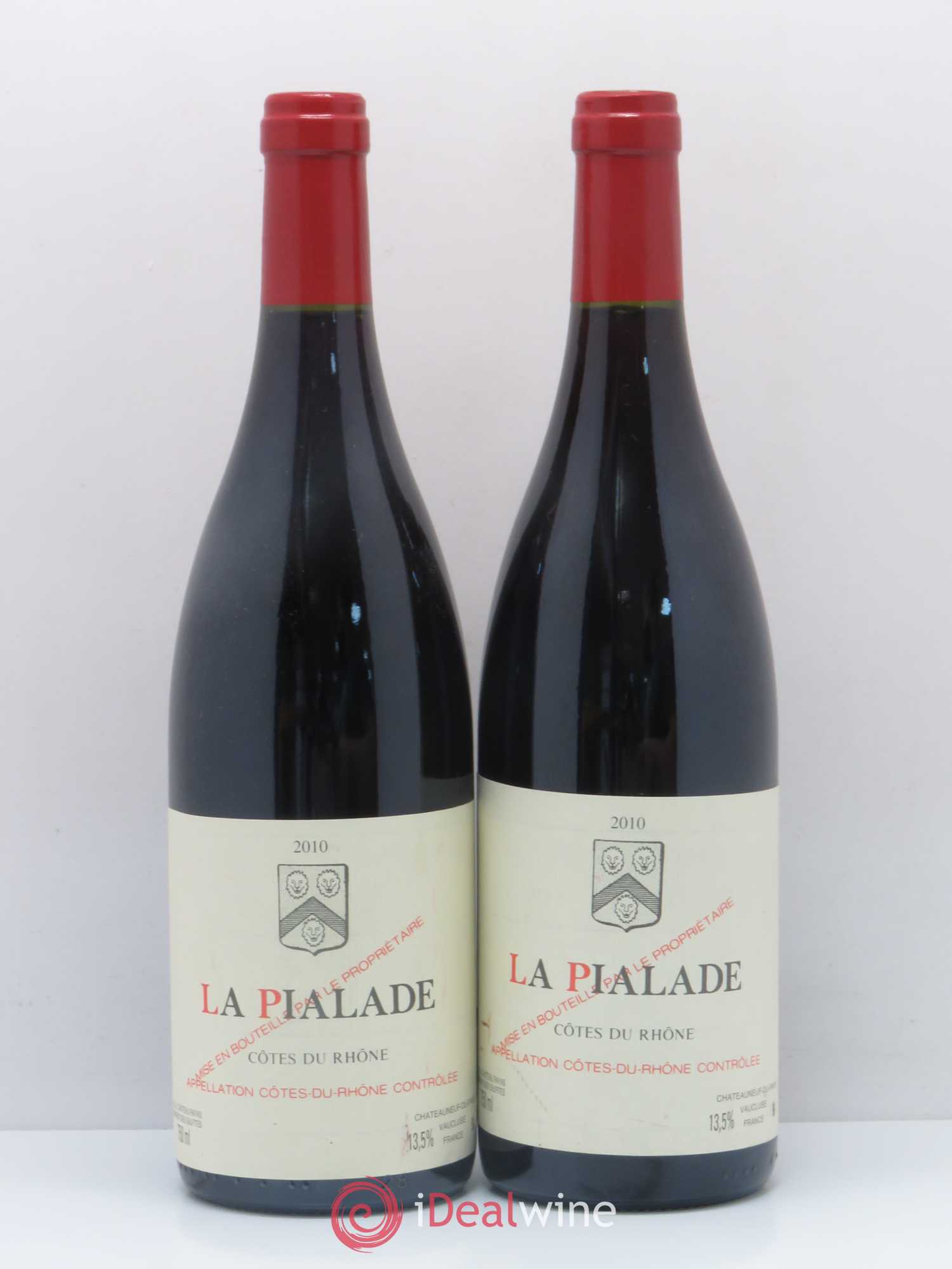 Côtes-du-Rhône La Pialade Emmanuel Reynaud 2010 - Lot de 2 bouteilles - 0