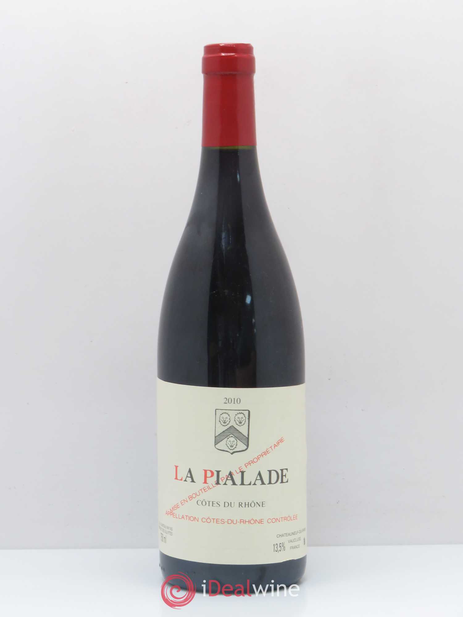 Côtes-du-Rhône La Pialade Emmanuel Reynaud 2010 - Lot de 1 bouteille - 0