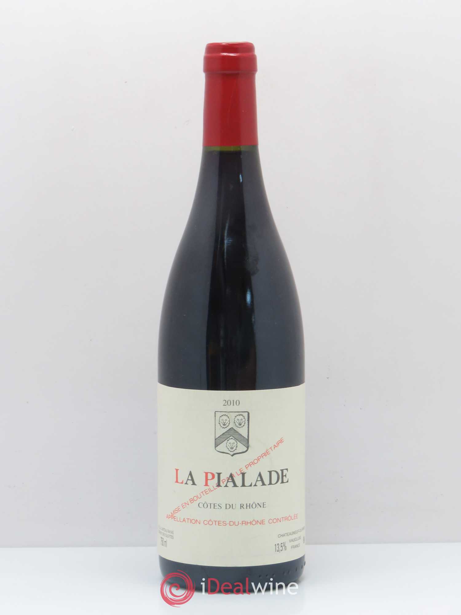 Côtes-du-Rhône La Pialade Emmanuel Reynaud 2010 - Lot de 1 bouteille - 0