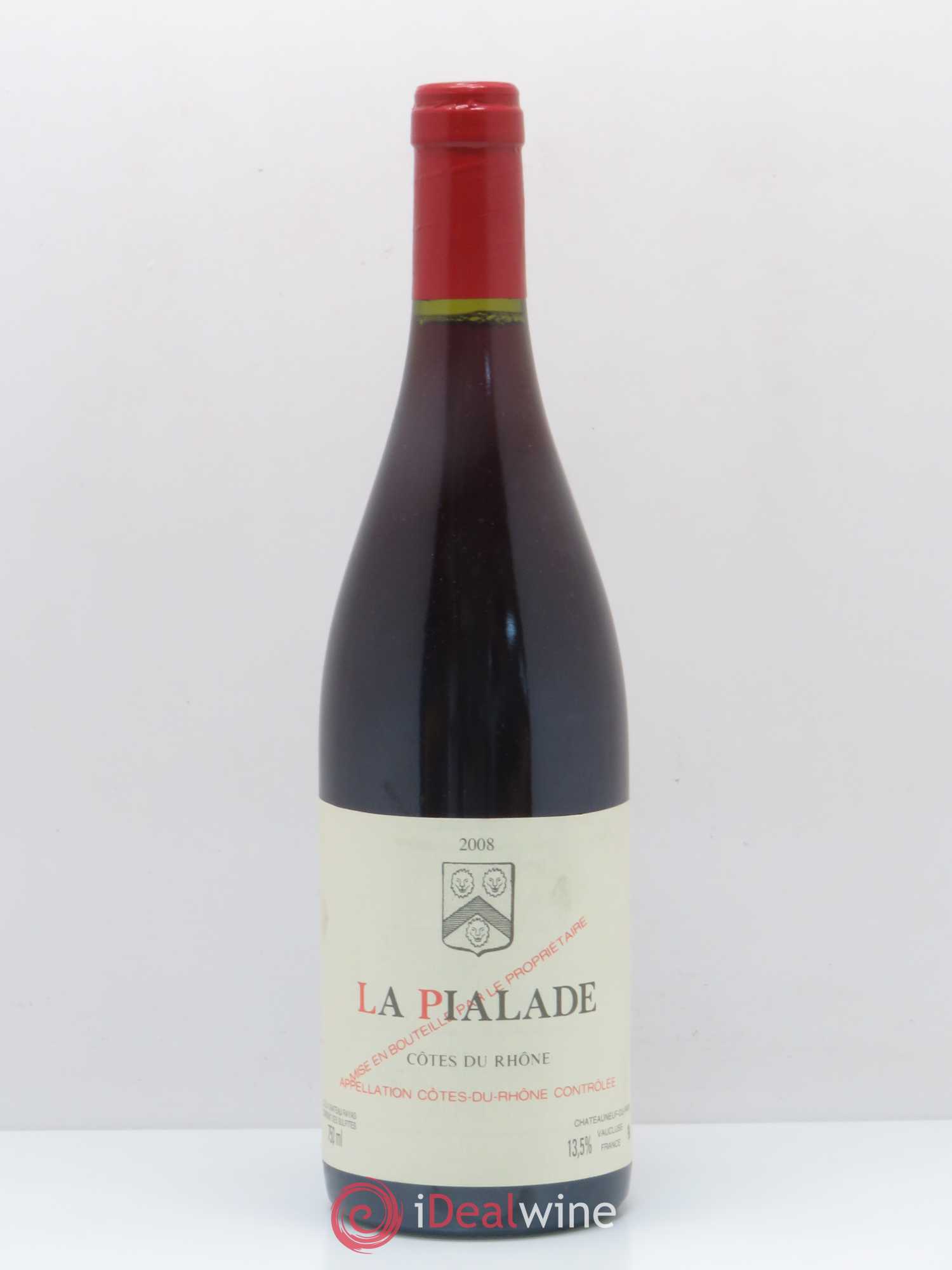 Côtes-du-Rhône La Pialade Emmanuel Reynaud 2008 - Lot de 1 bouteille - 0