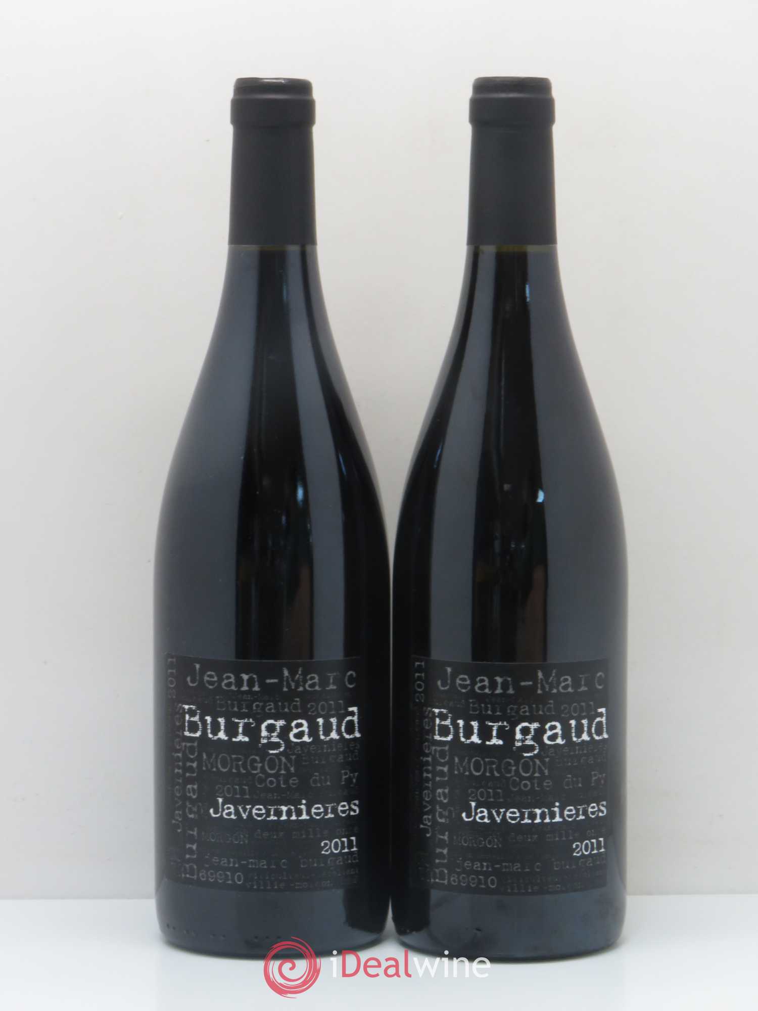 Morgon Javernières Jean-Marc Burgaud (Domaine) 2011 - Lot de 2 bouteilles - 0