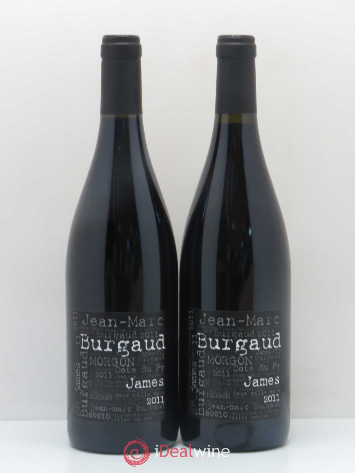 Morgon Côte du Py James Jean-Marc Burgaud (Domaine) 2011 - Posten von 2 Flaschen - 0