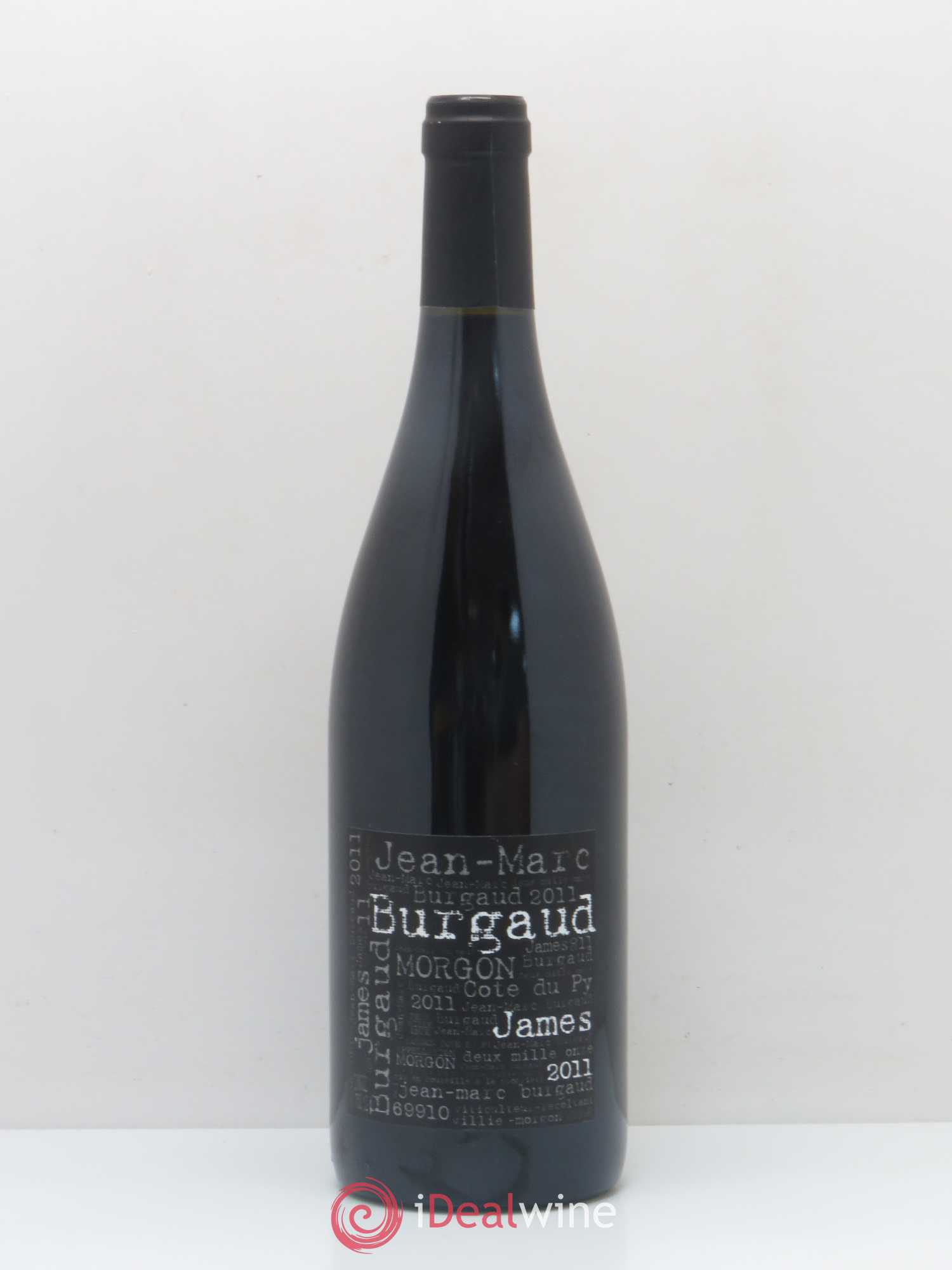 Morgon Côte du Py James Jean-Marc Burgaud (Domaine) 2011 - Lot de 1 bouteille - 0