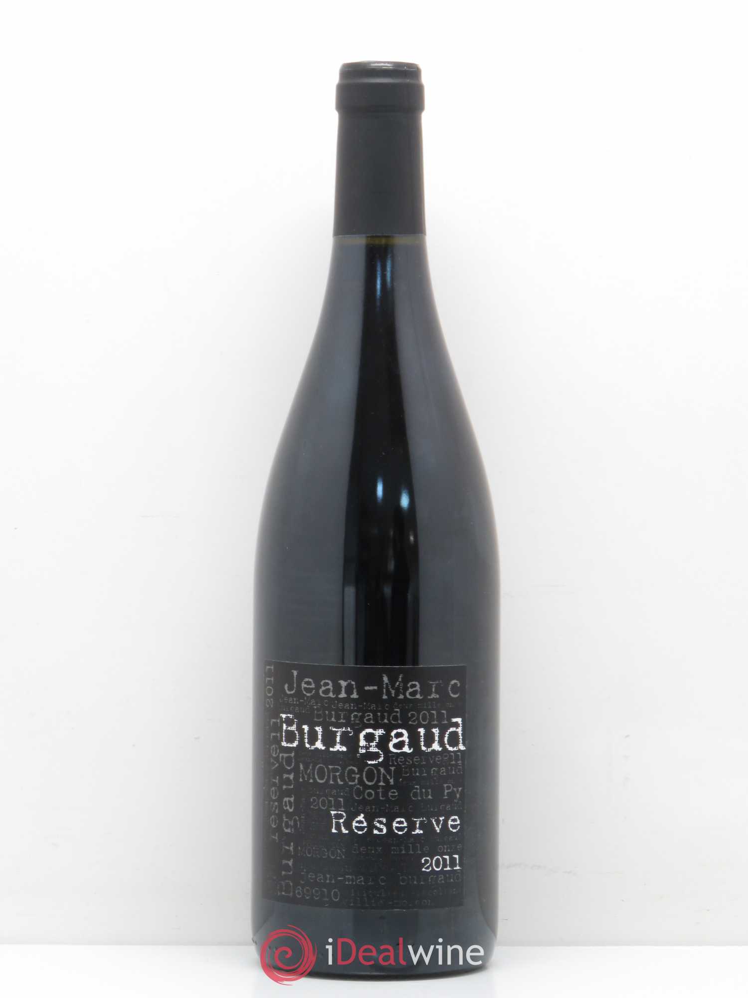 Morgon Réserve Jean-Marc Burgaud (Domaine) (sans prix de réserve) 2011 - Lot de 1 bouteille - 0