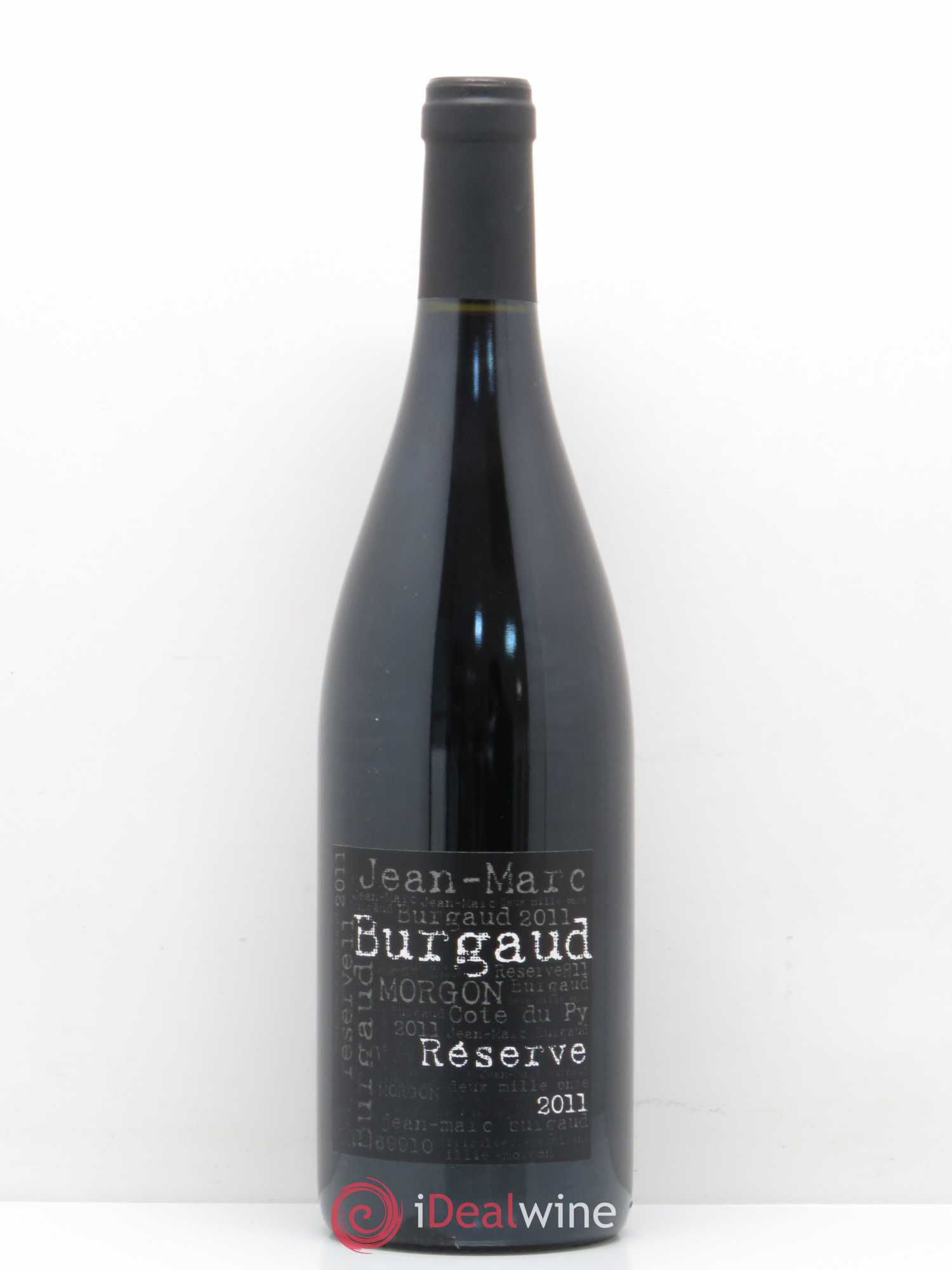 Morgon Réserve Jean-Marc Burgaud (Domaine) 2011 - Lot de 1 bouteille - 0