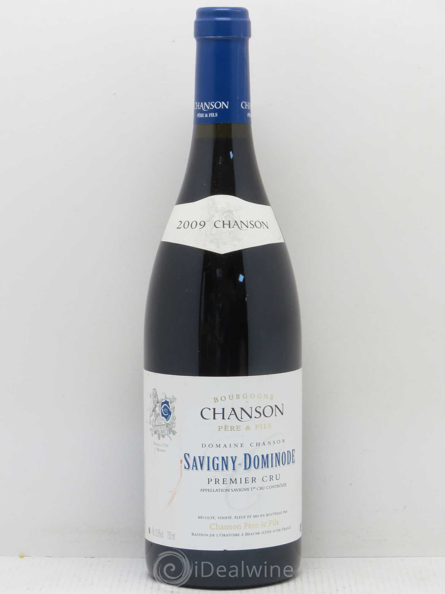 Savigny-lès-Beaune 1er Cru La Dominode Domaine Chanson 2009 - Lot de 1 bouteille - 0