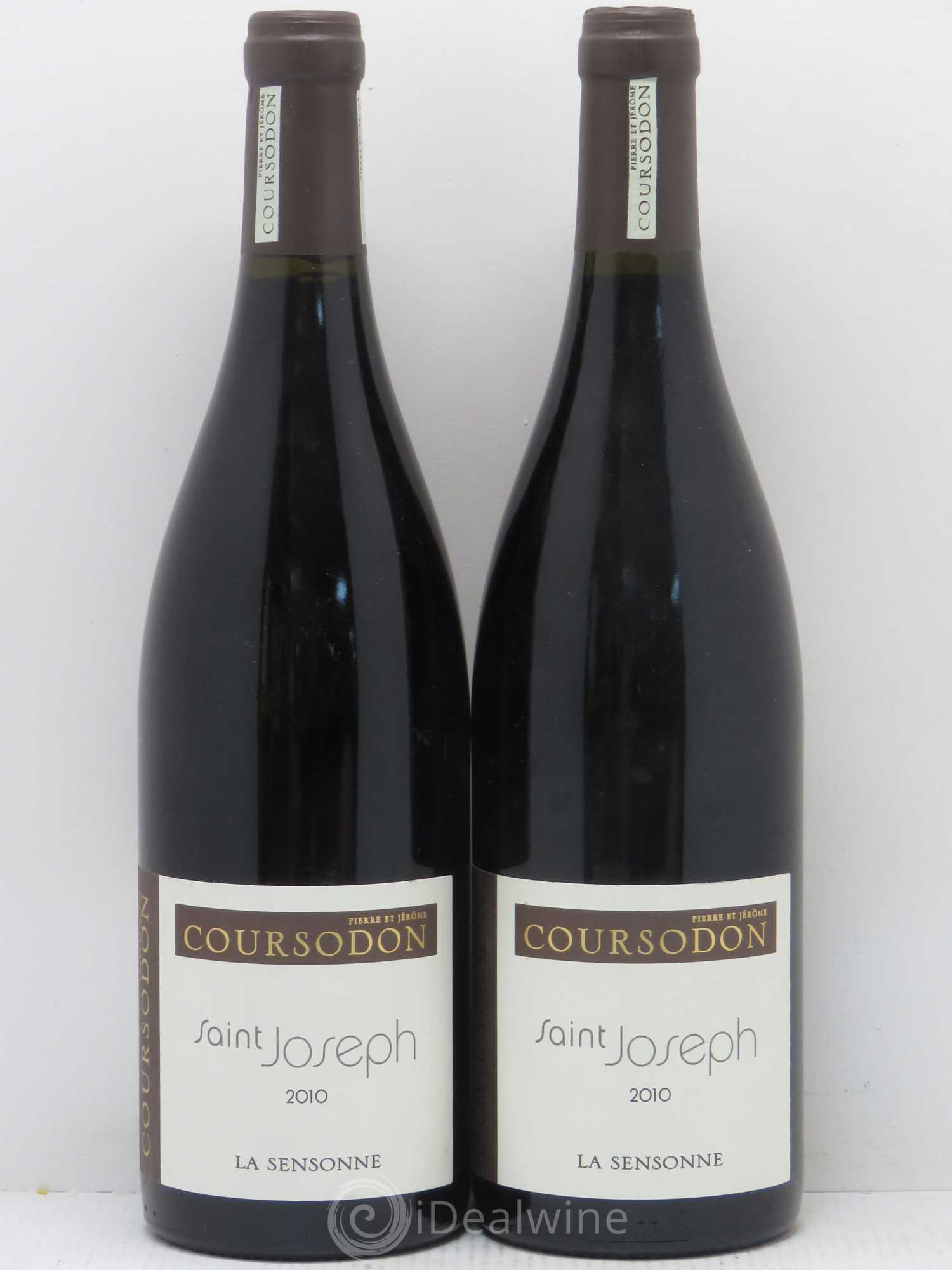 Saint-Joseph La Sensonne Pierre et Jérôme Coursodon 2010 - Lot de 2 bouteilles - 0