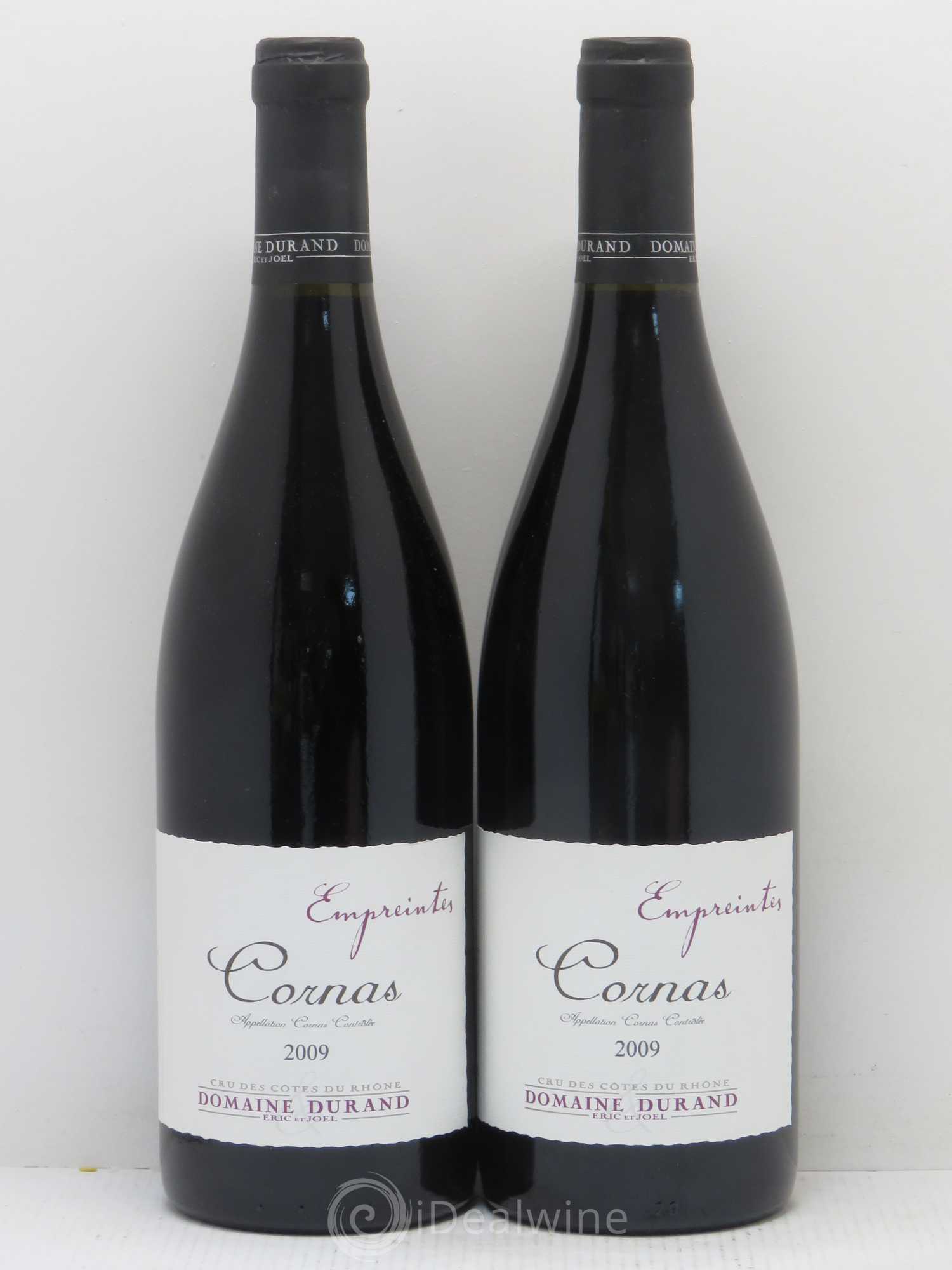 Cornas Empreintes Domaine Eric et Joel Durand 2009 - Lot de 2 bouteilles - 0
